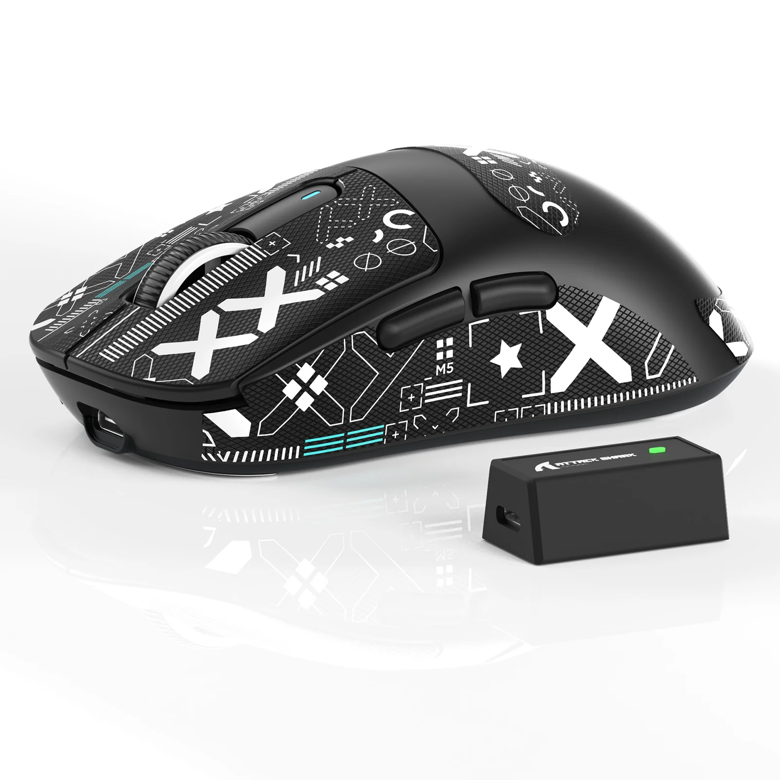 ATTACK SHARK X3PRO Three Modes 8K Gaming Mouse 5 ATTACK SHARK X3PRO Three Modes 8K Gaming Mouse