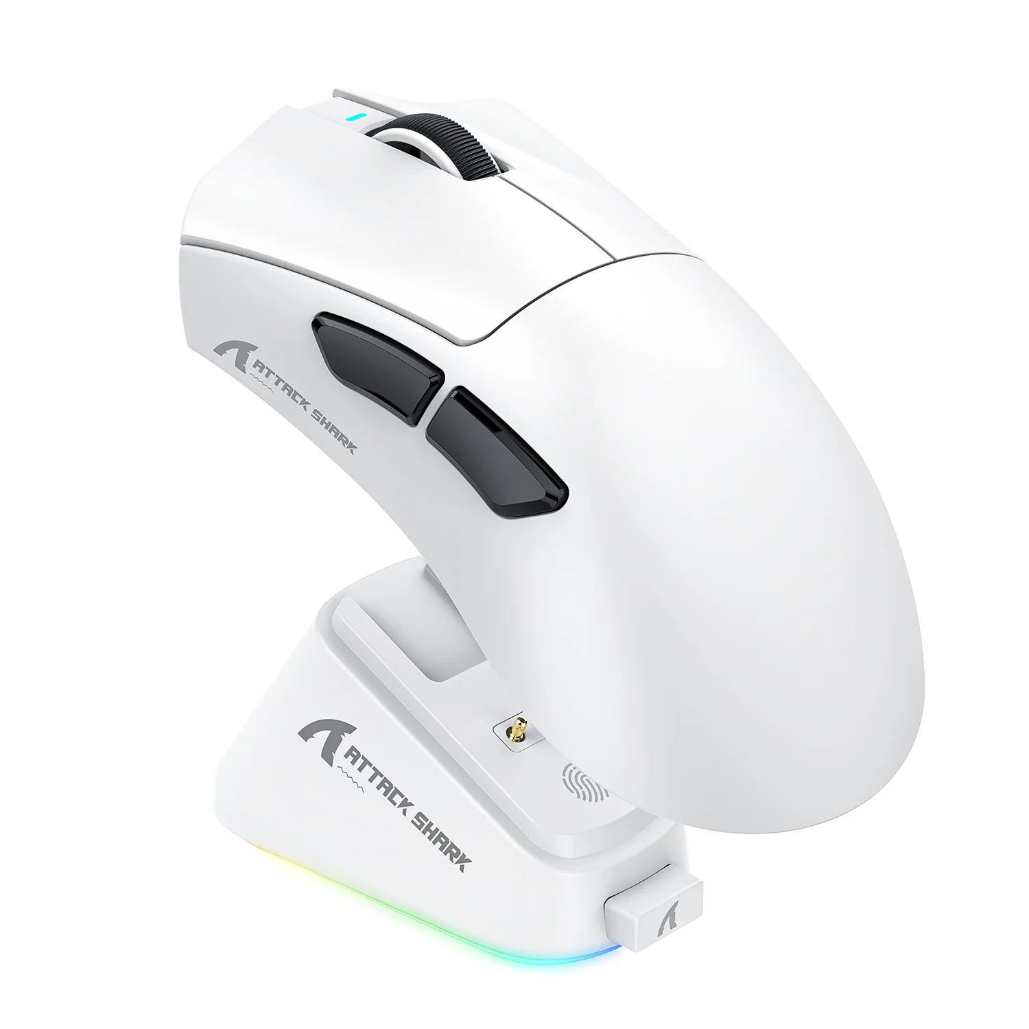 ATTACK SHARK V3PRO Ultra-Light Tri-Mode Gaming Mouse with Charging Dock