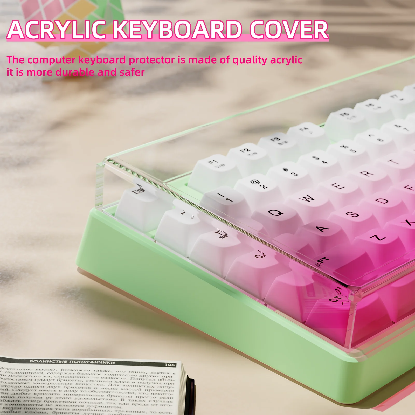 ATTACK SHARK 87 Keys Keyboard Dust Cover 13 ATTACK SHARK 87 Keys Keyboard Dust Cover