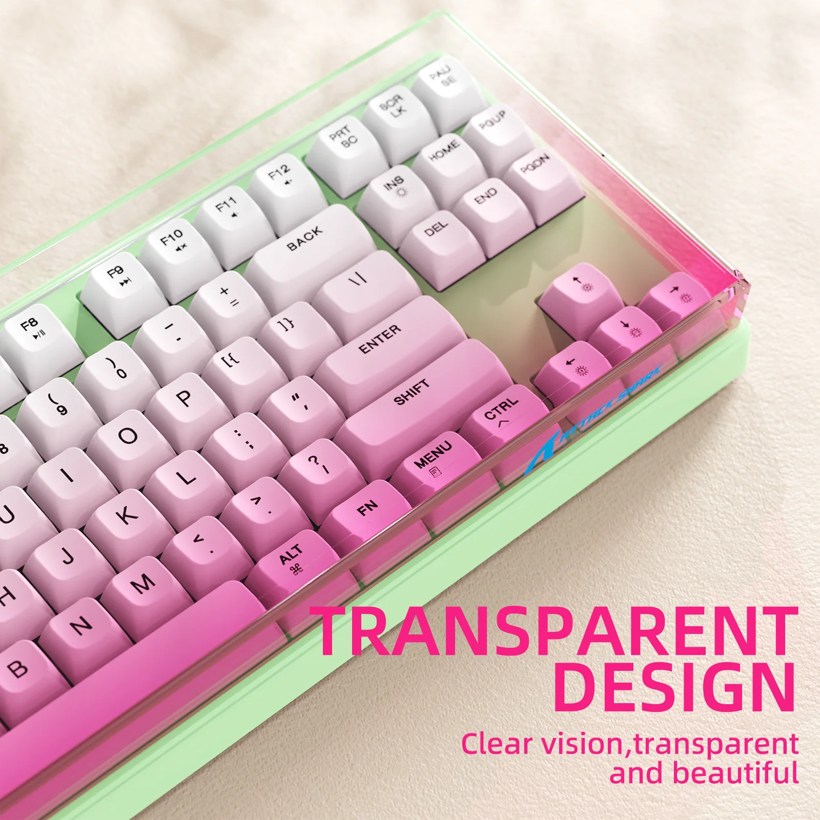 ATTACK SHARK 87 Keys Keyboard Dust Cover 15 ATTACK SHARK 87 Keys Keyboard Dust Cover