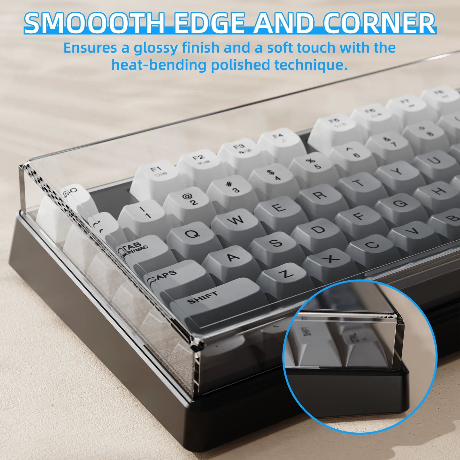 ATTACK SHARK 87 Keys Keyboard Dust Cover 6 ATTACK SHARK 87 Keys Keyboard Dust Cover