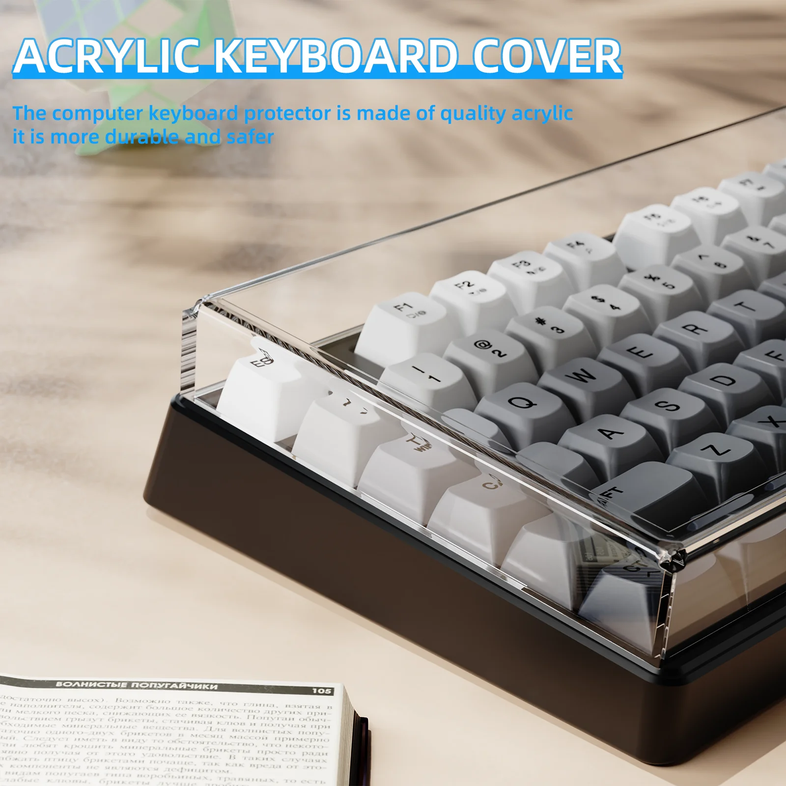 ATTACK SHARK 87 Keys Keyboard Dust Cover 8 ATTACK SHARK 87 Keys Keyboard Dust Cover