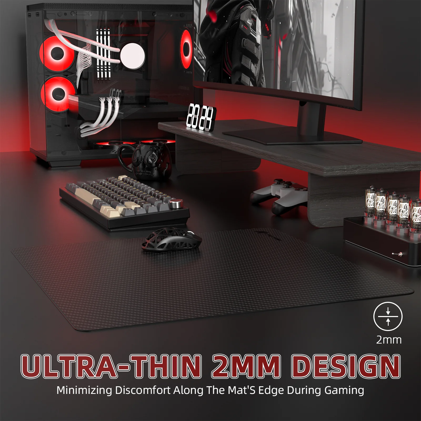 ATTACK SHARK CM04 Genuine Carbon Fiber eSport Gaming Mousepad 16 ATTACK SHARK CM04 Genuine Carbon Fiber eSport Gaming Mousepad