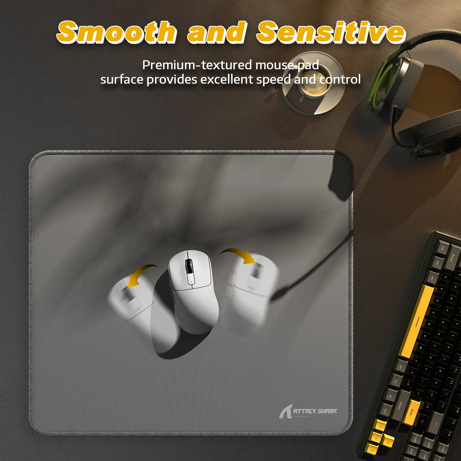 ATTACK SHARK CM02 eSport Gaming Mousepad