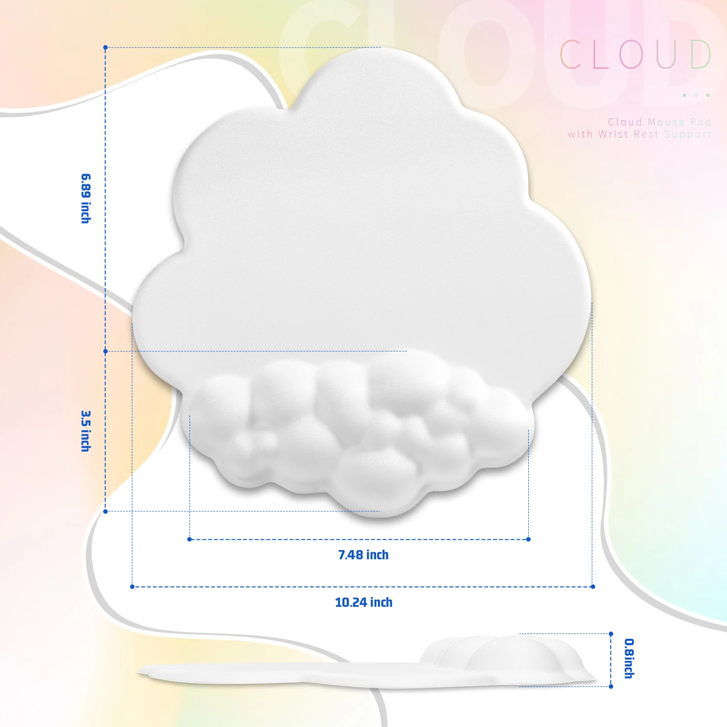 ATTACK SHARK Cloud Mouse Pad