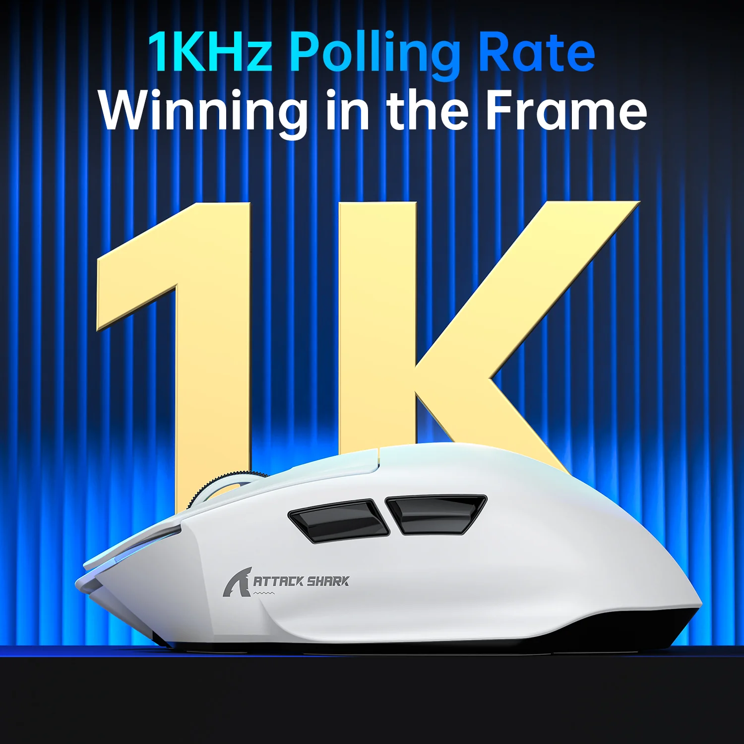 ATTACK SHARK V6 Ultra-Light Tri-Mode Gaming Mouse 7 ATTACK SHARK V6 Ultra-Light Tri-Mode Gaming Mouse