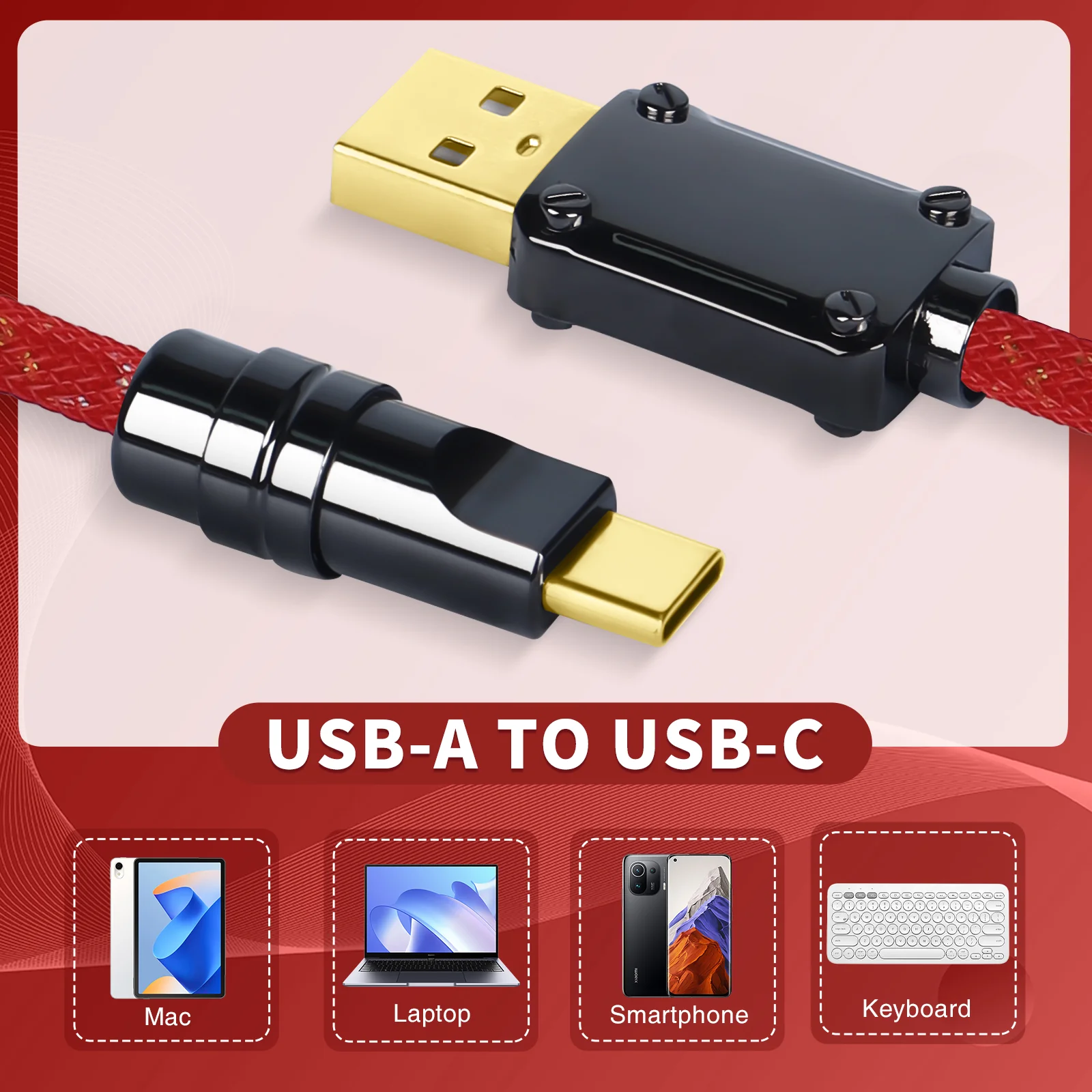 ATTACK SHARK C05 Coiled Cable 29 ATTACK SHARK C05 Coiled Cable