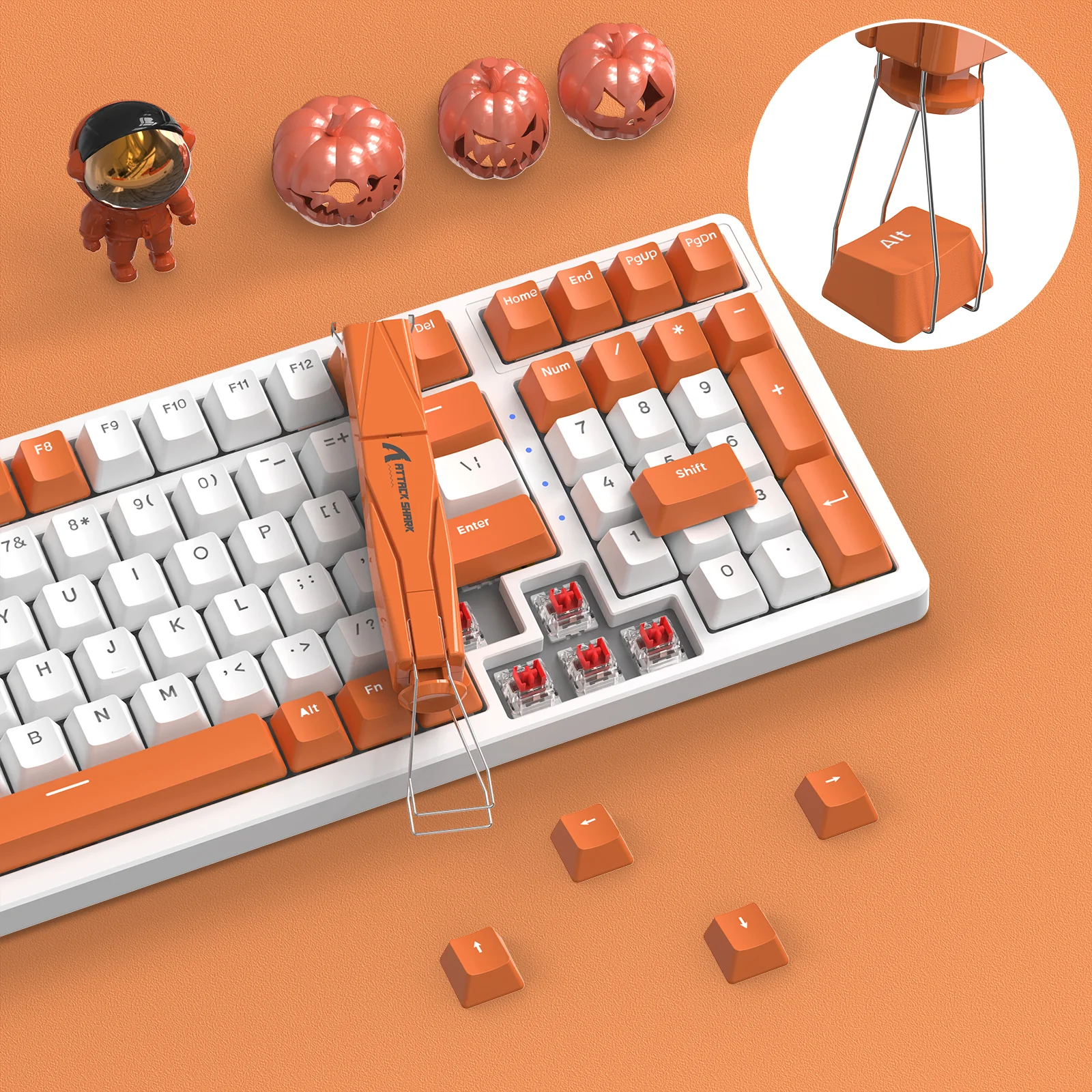 ATTACK SHARK KS01 KEYCAP & SWITCH PULLER 12 ATTACK SHARK KS01 KEYCAP & SWITCH PULLER