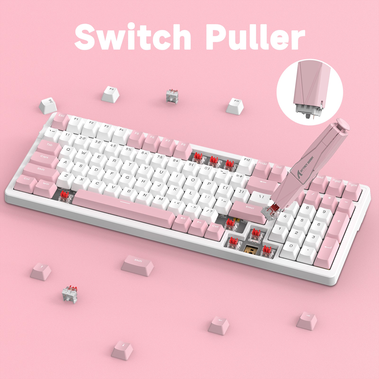 ATTACK SHARK KS01 KEYCAP & SWITCH PULLER 25 ATTACK SHARK KS01 KEYCAP & SWITCH PULLER