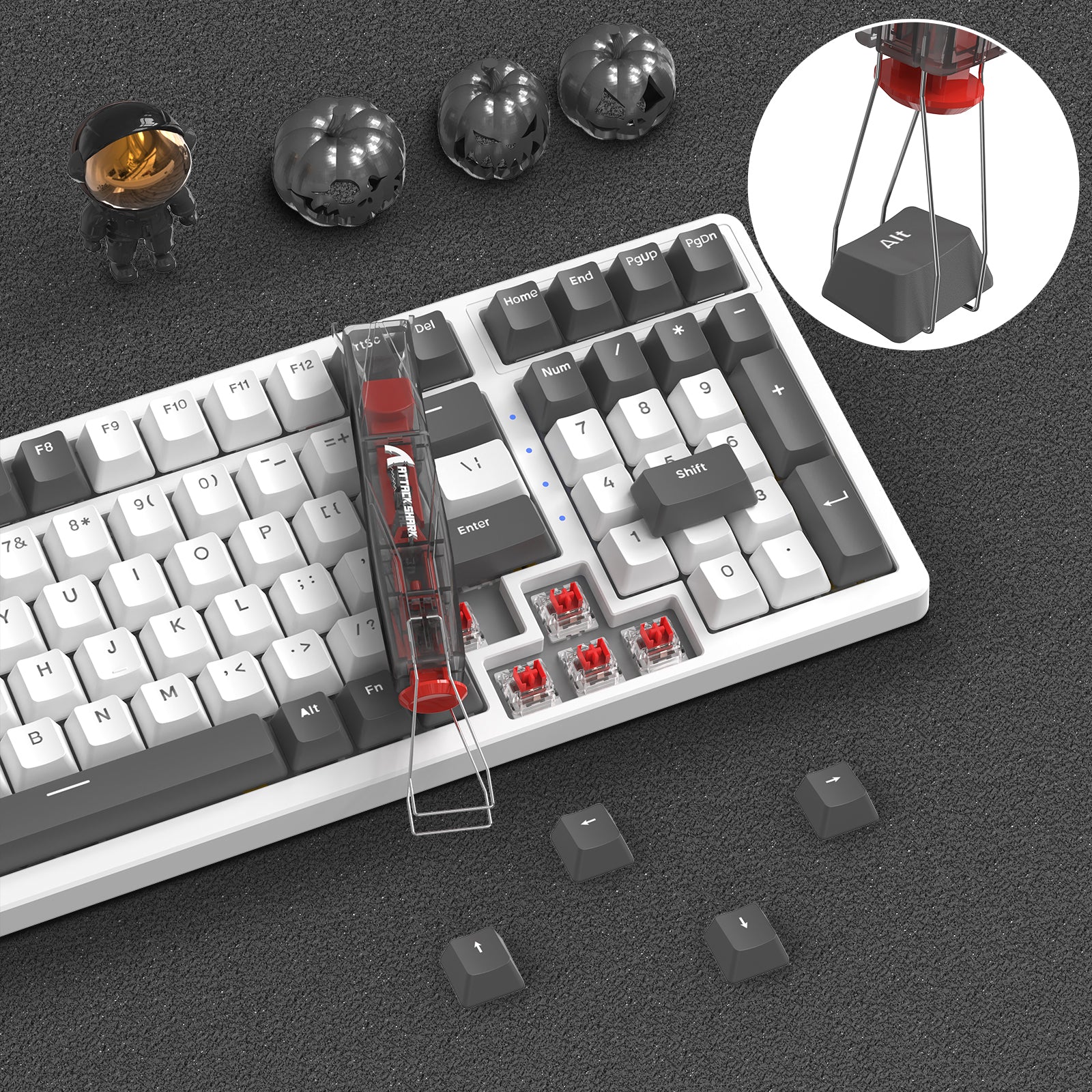 ATTACK SHARK KS01 KEYCAP & SWITCH PULLER 3 ATTACK SHARK KS01 KEYCAP & SWITCH PULLER