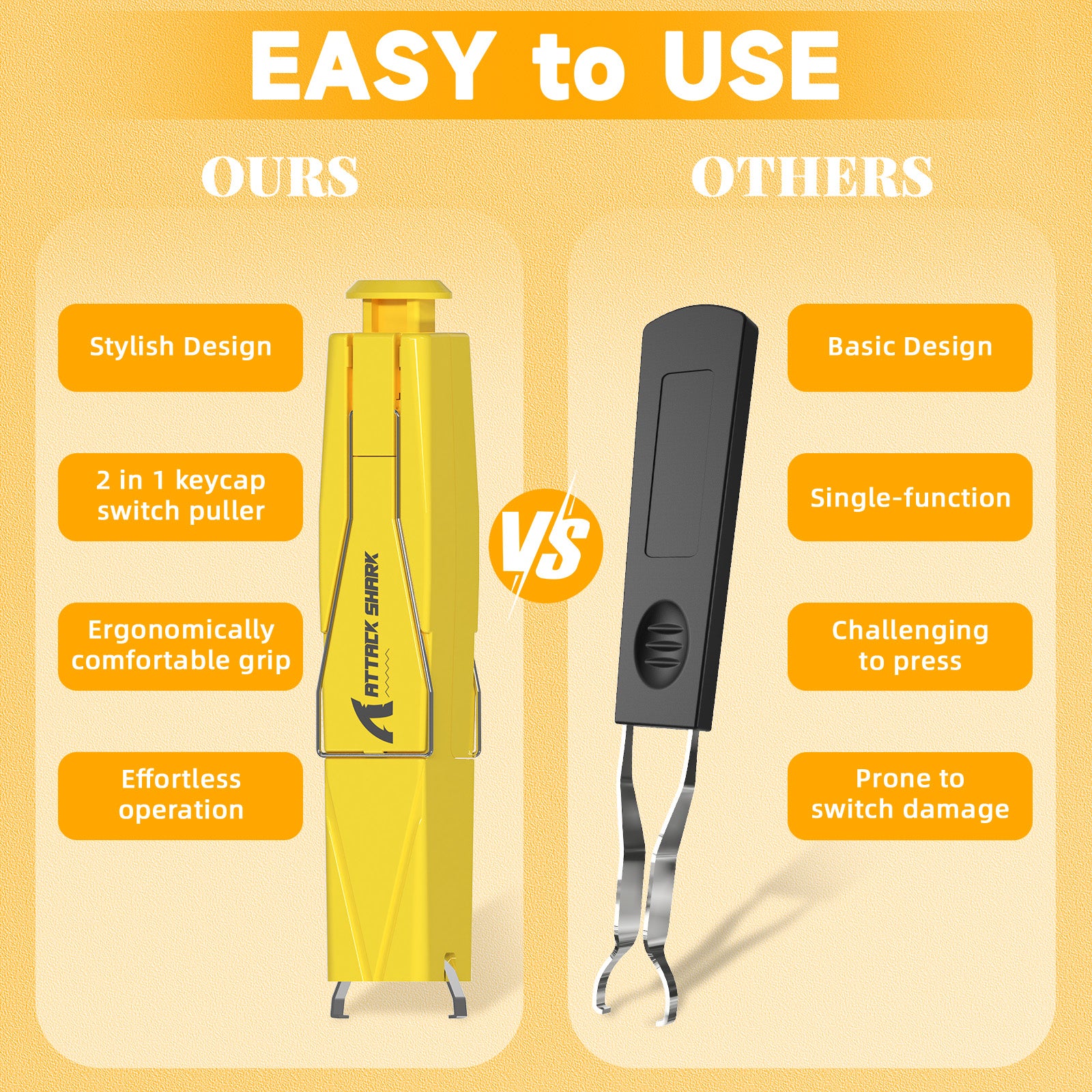 ATTACK SHARK KS01 KEYCAP & SWITCH PULLER 32 ATTACK SHARK KS01 KEYCAP & SWITCH PULLER