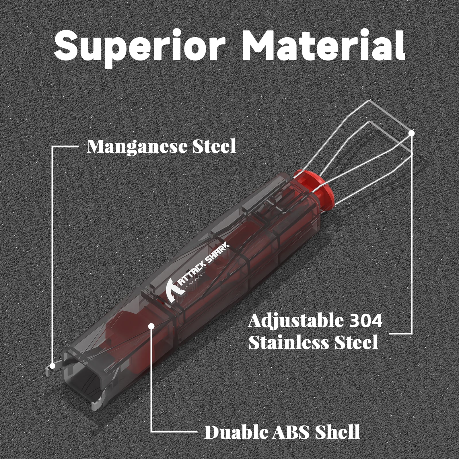 ATTACK SHARK KS01 KEYCAP & SWITCH PULLER 6 ATTACK SHARK KS01 KEYCAP & SWITCH PULLER