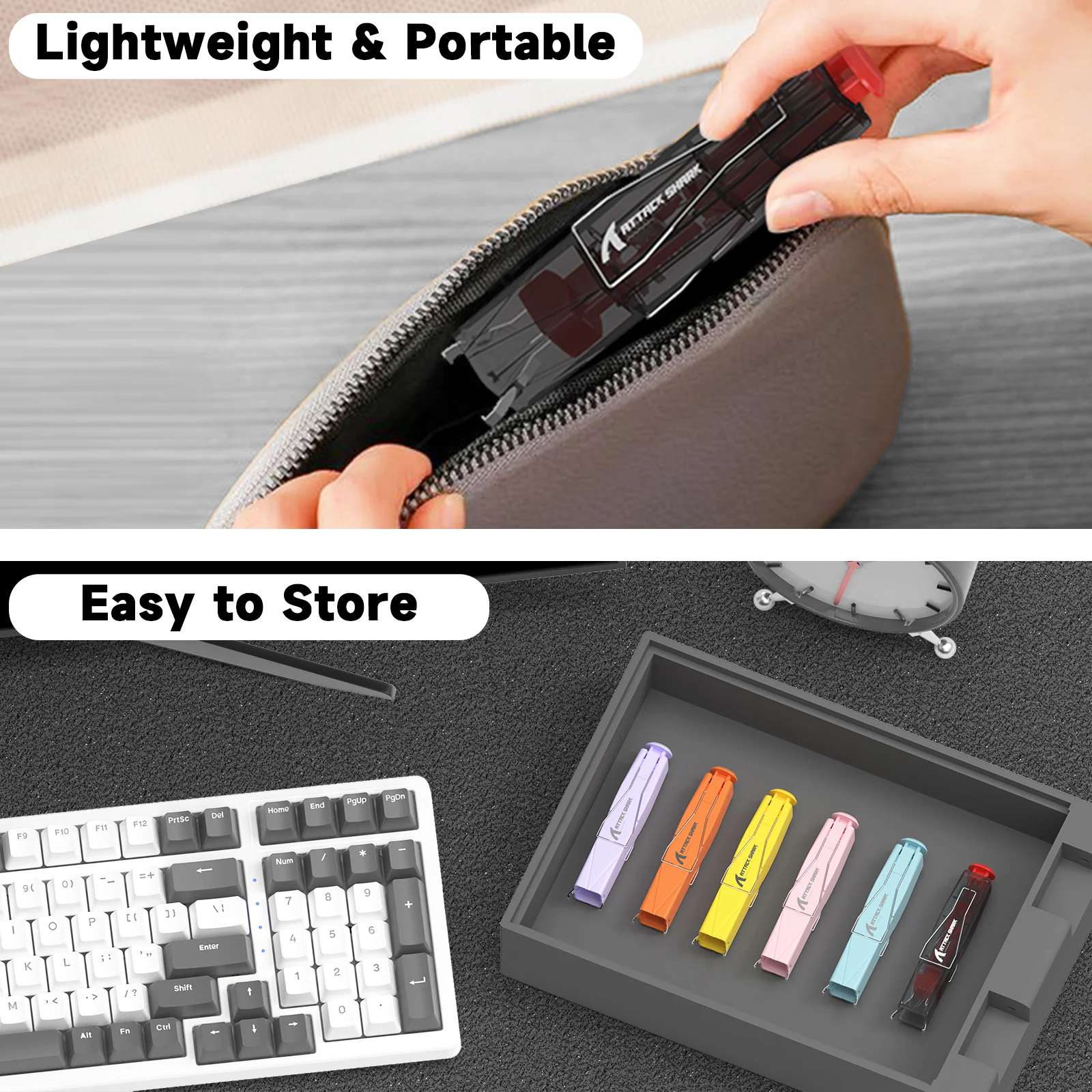 ATTACK SHARK KS01 KEYCAP & SWITCH PULLER 8 ATTACK SHARK KS01 KEYCAP & SWITCH PULLER