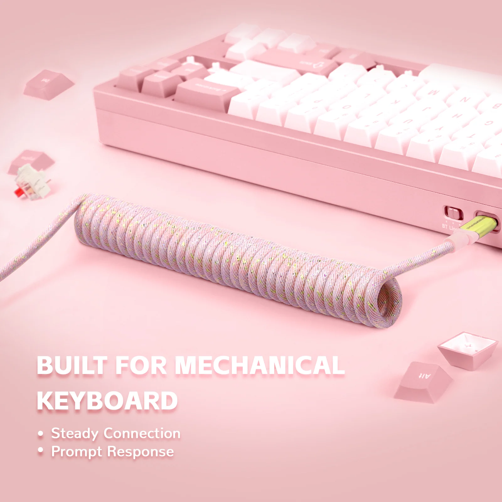 ATTACK SHARK C03 COILED CABLE 56 ATTACK SHARK C03 COILED CABLE