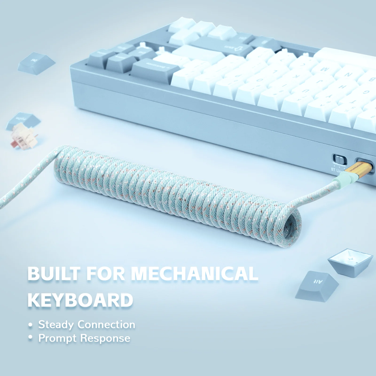 ATTACK SHARK C03 COILED CABLE 72 ATTACK SHARK C03 COILED CABLE