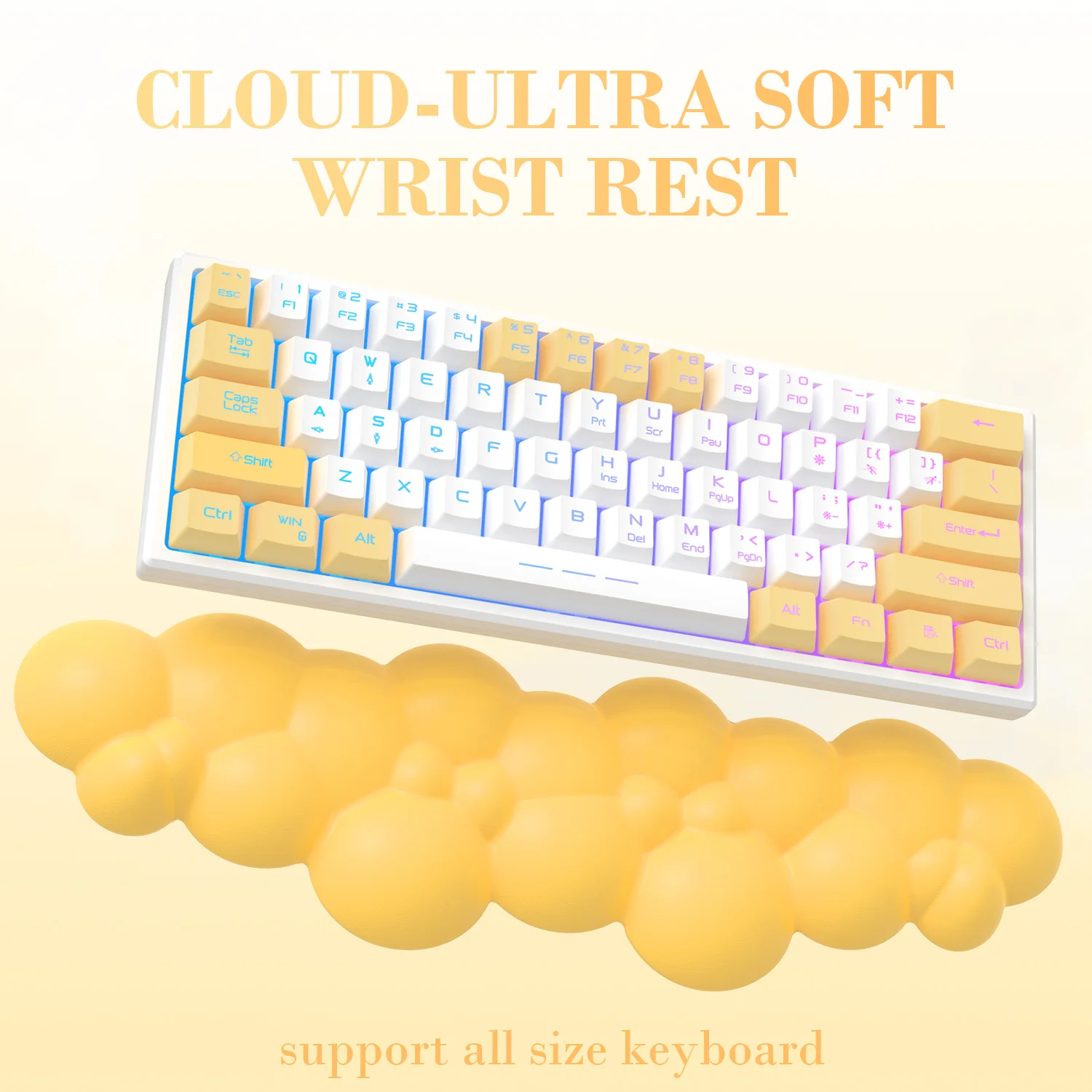 ATTACK SHARK Cloud Keyboard Wrist Rest 110 ATTACK SHARK Cloud Keyboard Wrist Rest