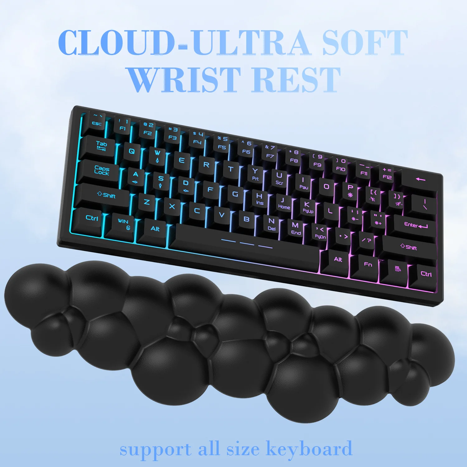 ATTACK SHARK Cloud Keyboard Wrist Rest 13 ATTACK SHARK Cloud Keyboard Wrist Rest