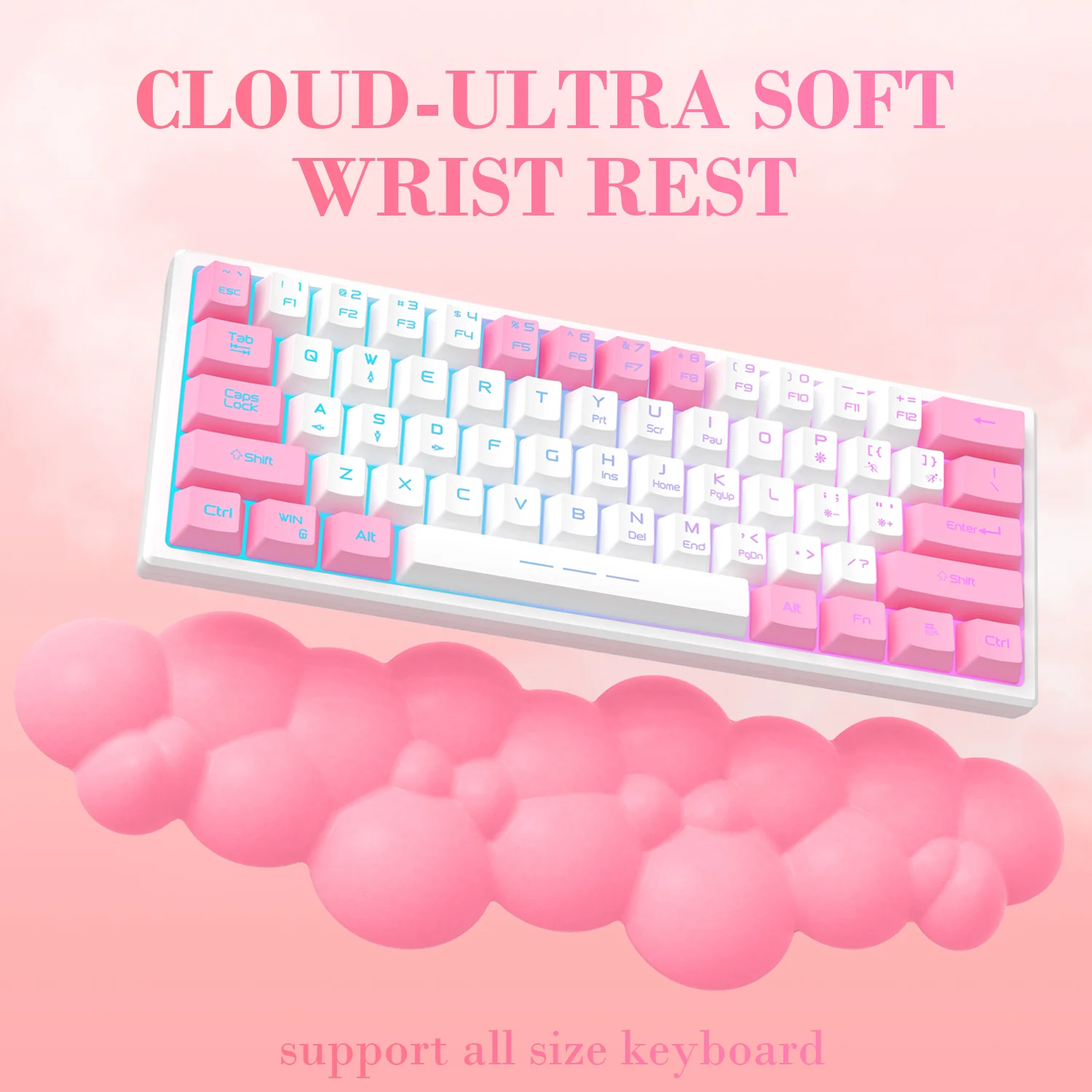 ATTACK SHARK Cloud Keyboard Wrist Rest 81 ATTACK SHARK Cloud Keyboard Wrist Rest