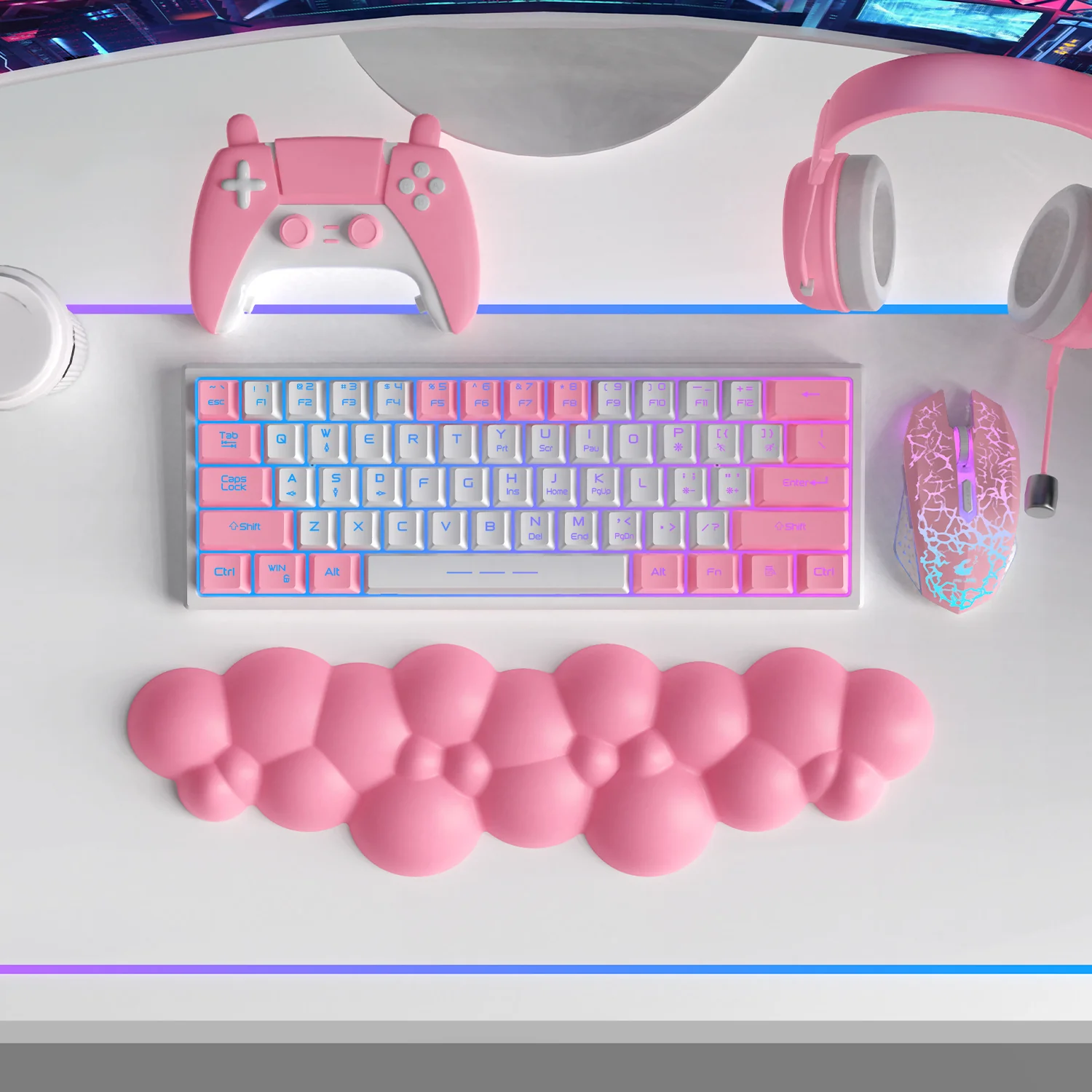 ATTACK SHARK Cloud Keyboard Wrist Rest 88 ATTACK SHARK Cloud Keyboard Wrist Rest