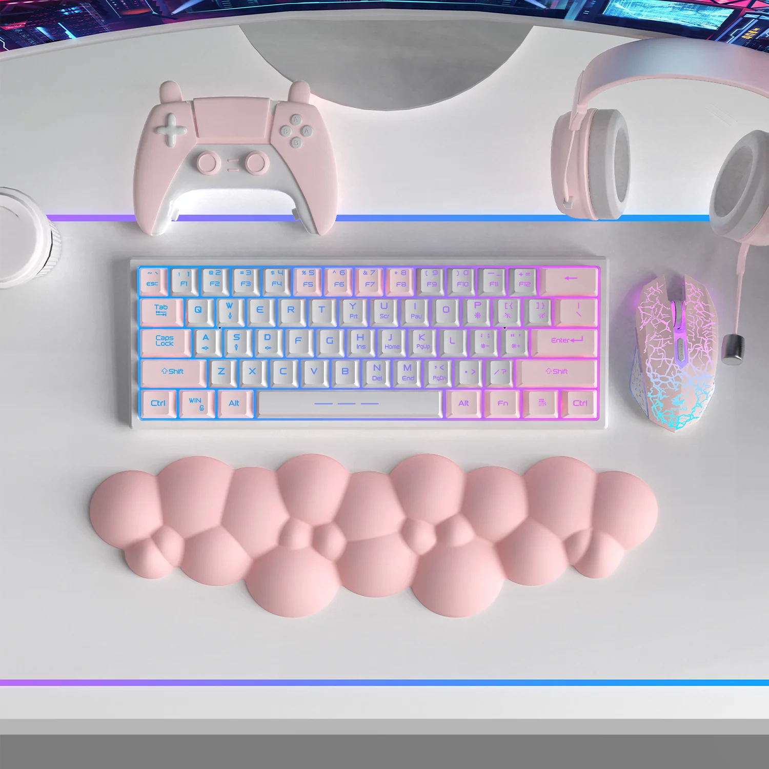 ATTACK SHARK Cloud Keyboard Wrist Rest 97 ATTACK SHARK Cloud Keyboard Wrist Rest