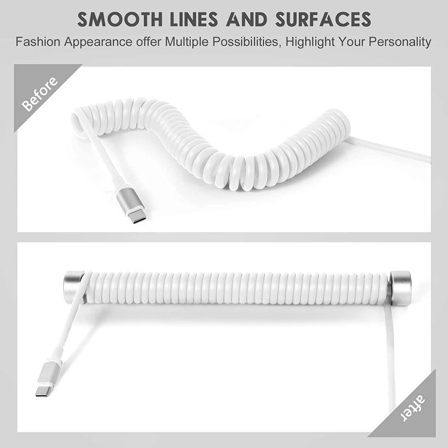 ATTACK SHARK RC01 Custom Winder Rod for Coiled USB C Cable