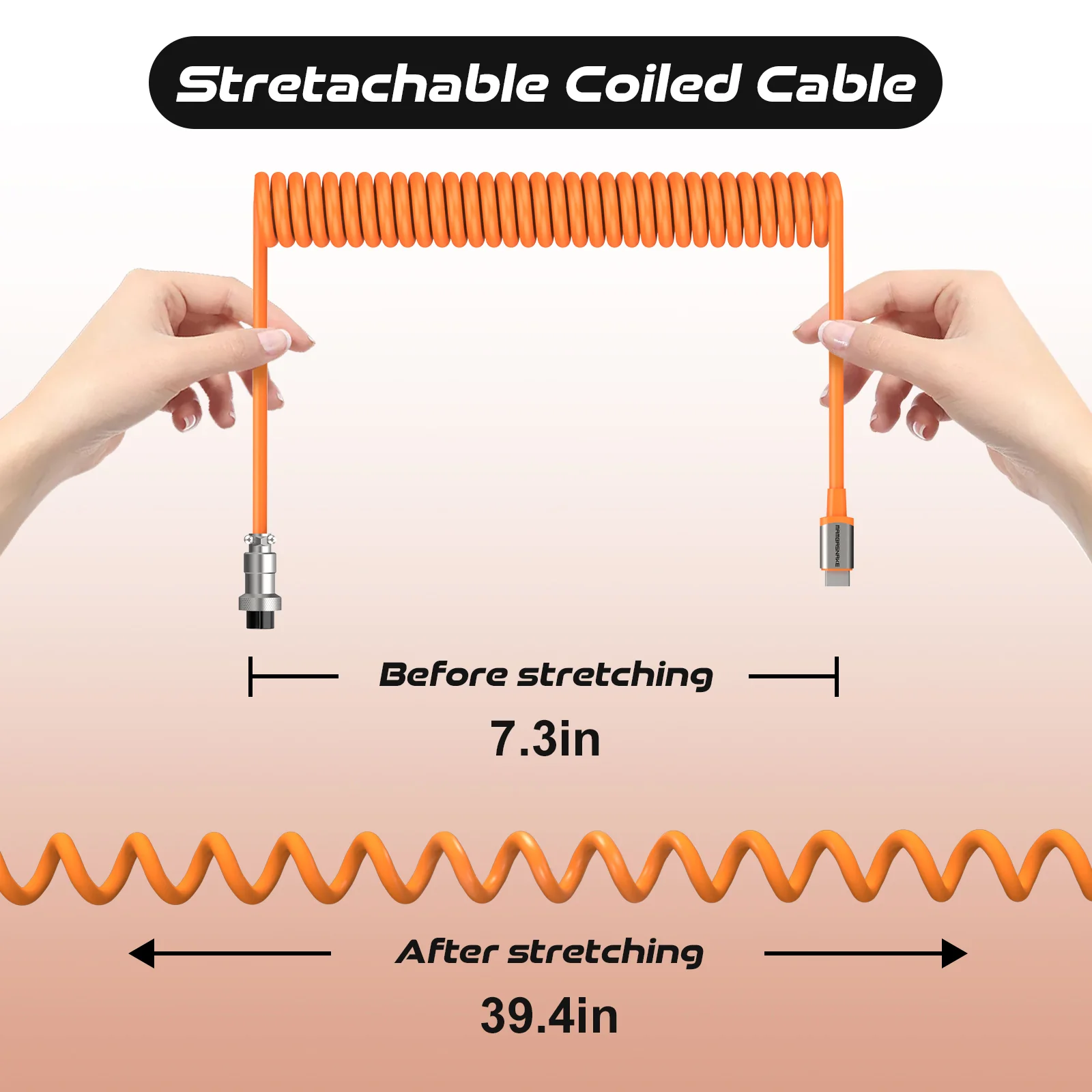 ATTACK SHARK C04 COILED CABLE 23 ATTACK SHARK C04 COILED CABLE