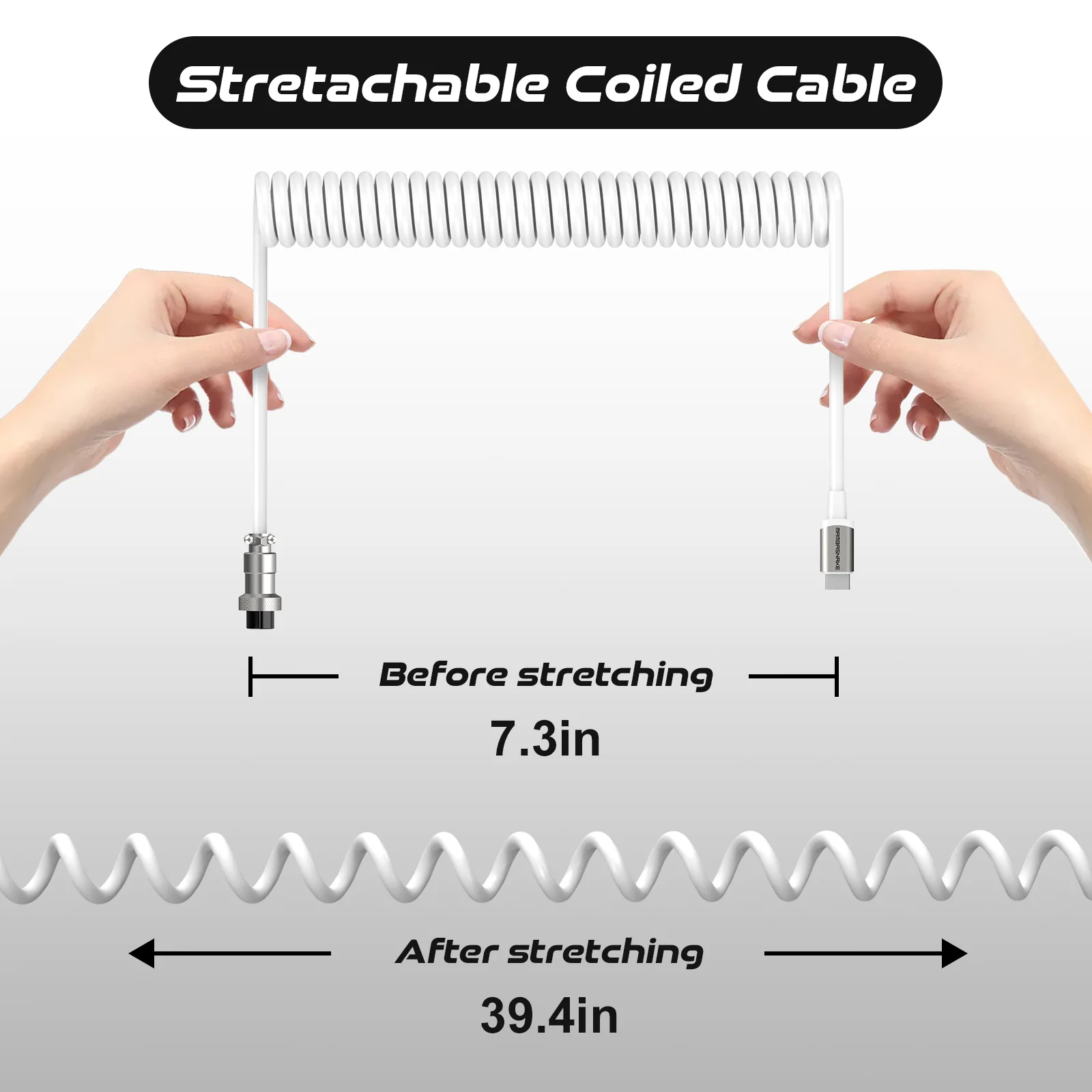 ATTACK SHARK C04 COILED CABLE 5 ATTACK SHARK C04 COILED CABLE