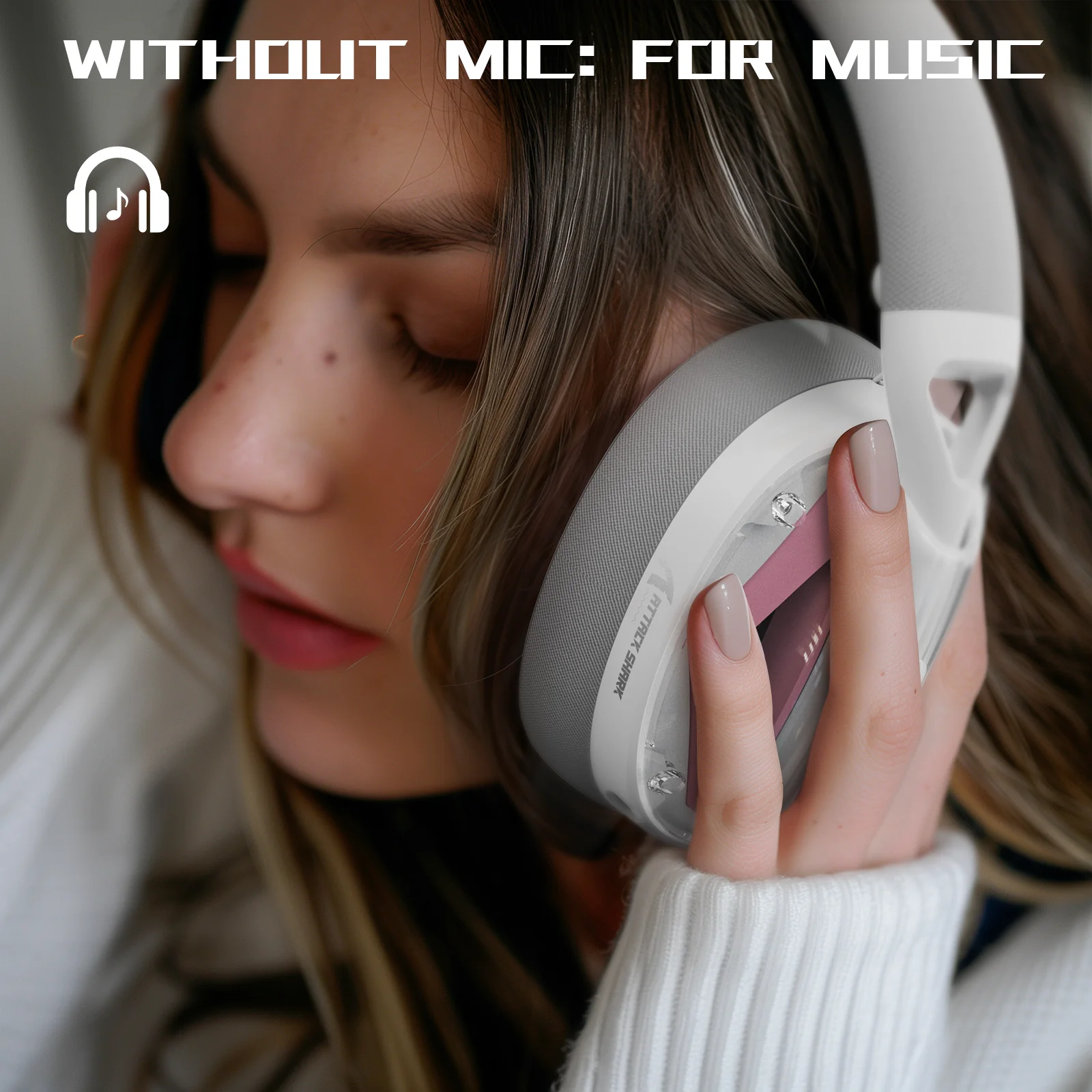 ATTACK SHARK L60 Ultra-Light Tri-Mode Gaming Headset 18 ATTACK SHARK L60 Ultra-Light Tri-Mode Gaming Headset