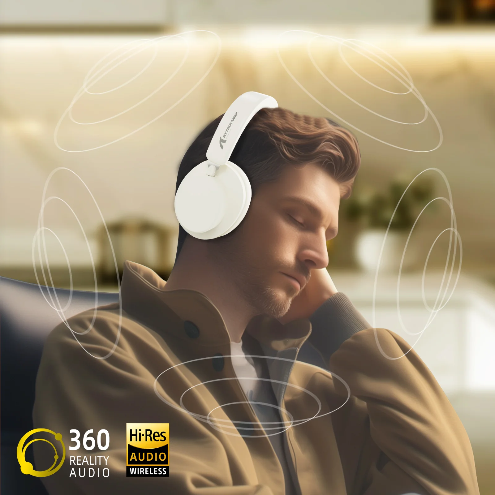 ATTACK SHARK G500 Ultra-Light Dual-Mode Gaming Headset 14 ATTACK SHARK G500 Ultra-Light Dual-Mode Gaming Headset