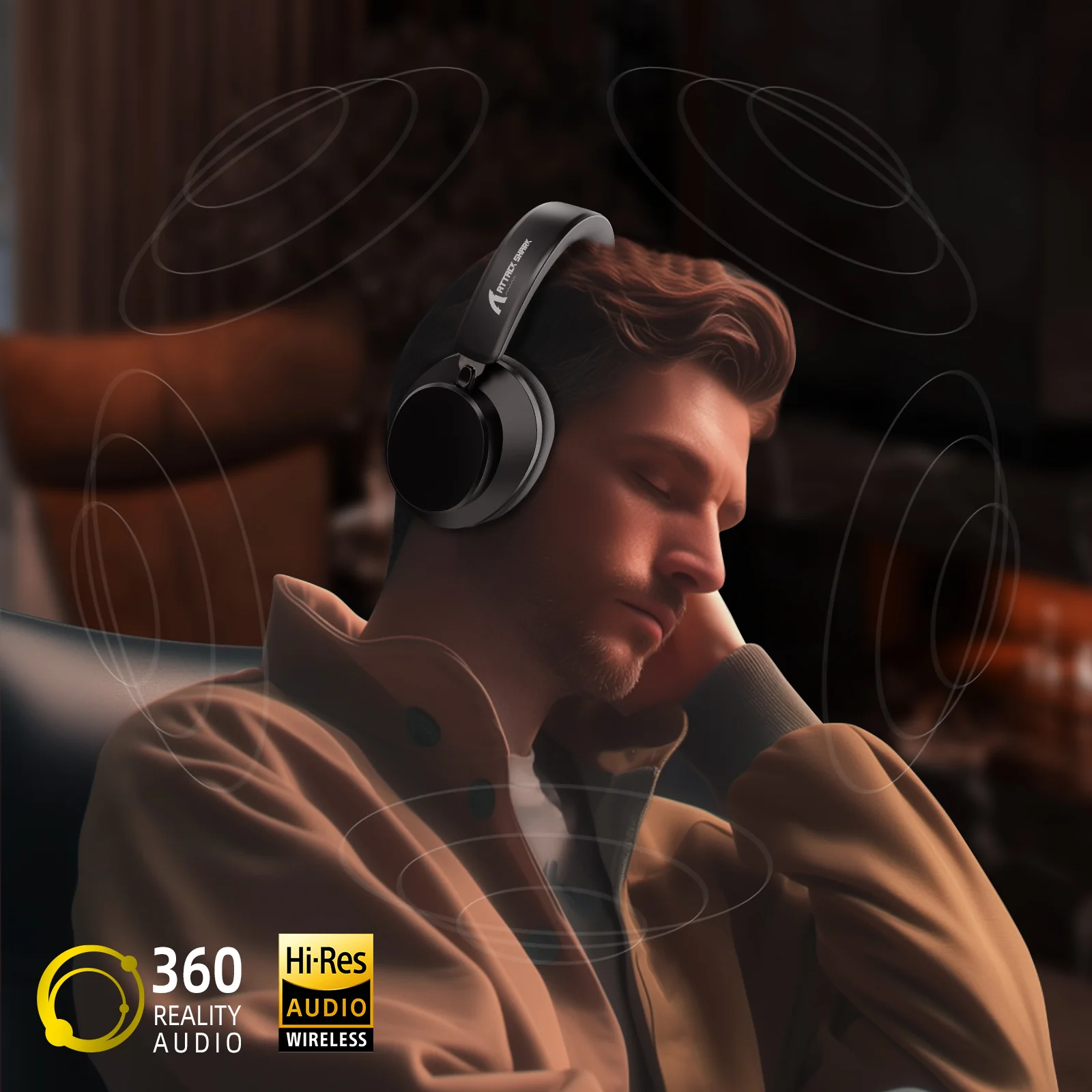 ATTACK SHARK G500 Ultra-Light Dual-Mode Gaming Headset 5 ATTACK SHARK G500 Ultra-Light Dual-Mode Gaming Headset