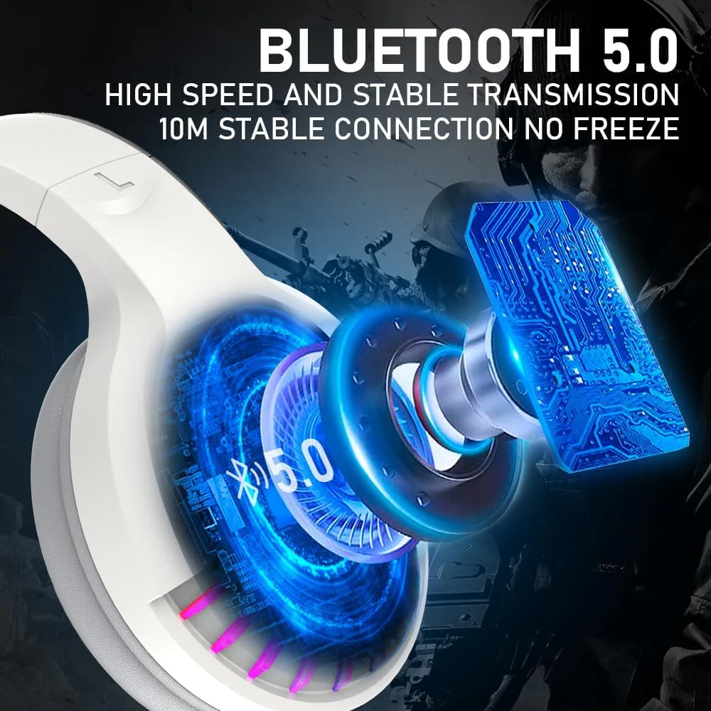 ATTACK SHARK x MAMBASNAKE SH33 Wireless Bluetooth Headset 14 ATTACK SHARK x MAMBASNAKE SH33 Wireless Bluetooth Headset