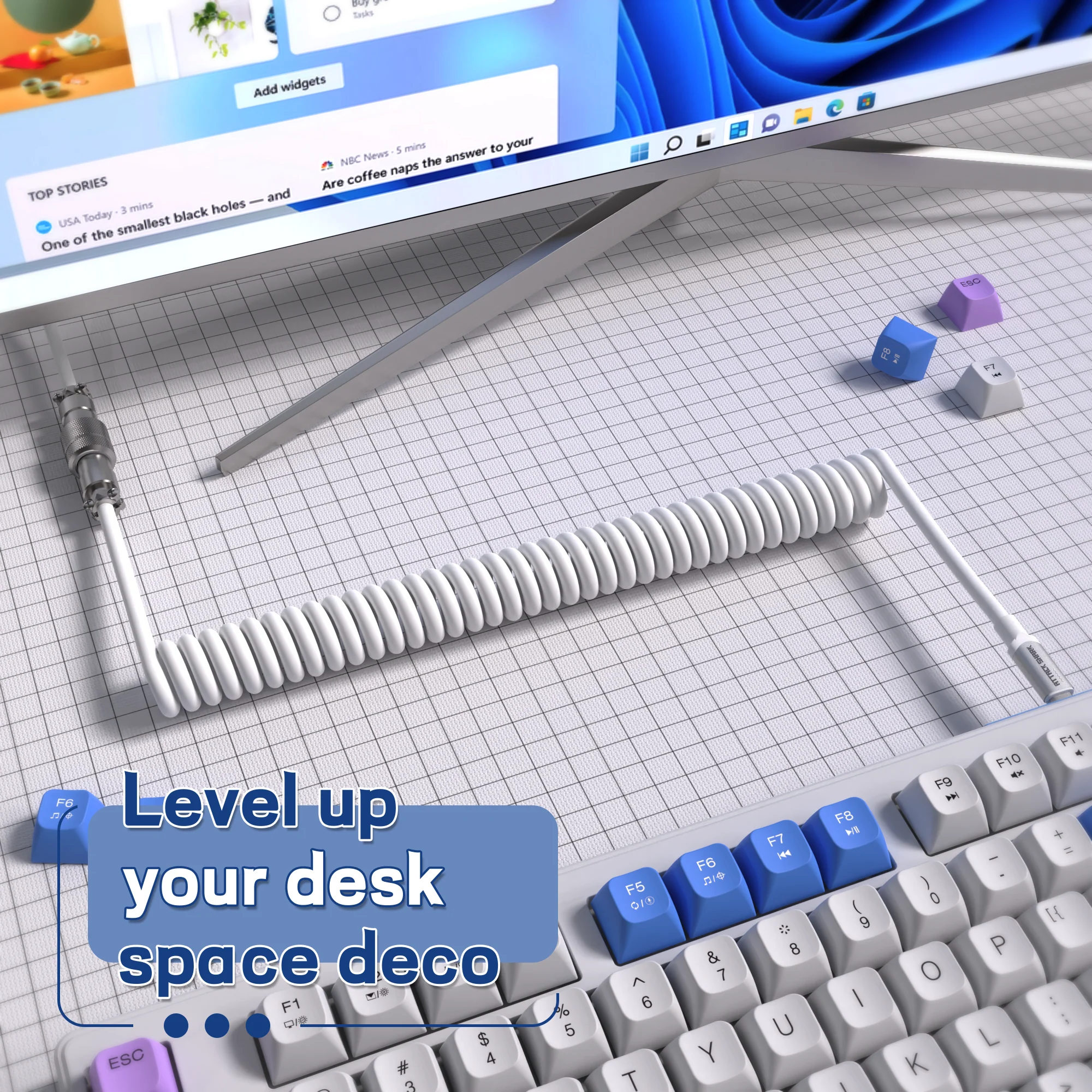 ATTACK SHARK C04-C COILED CABLE 7 ATTACK SHARK C04-C COILED CABLE