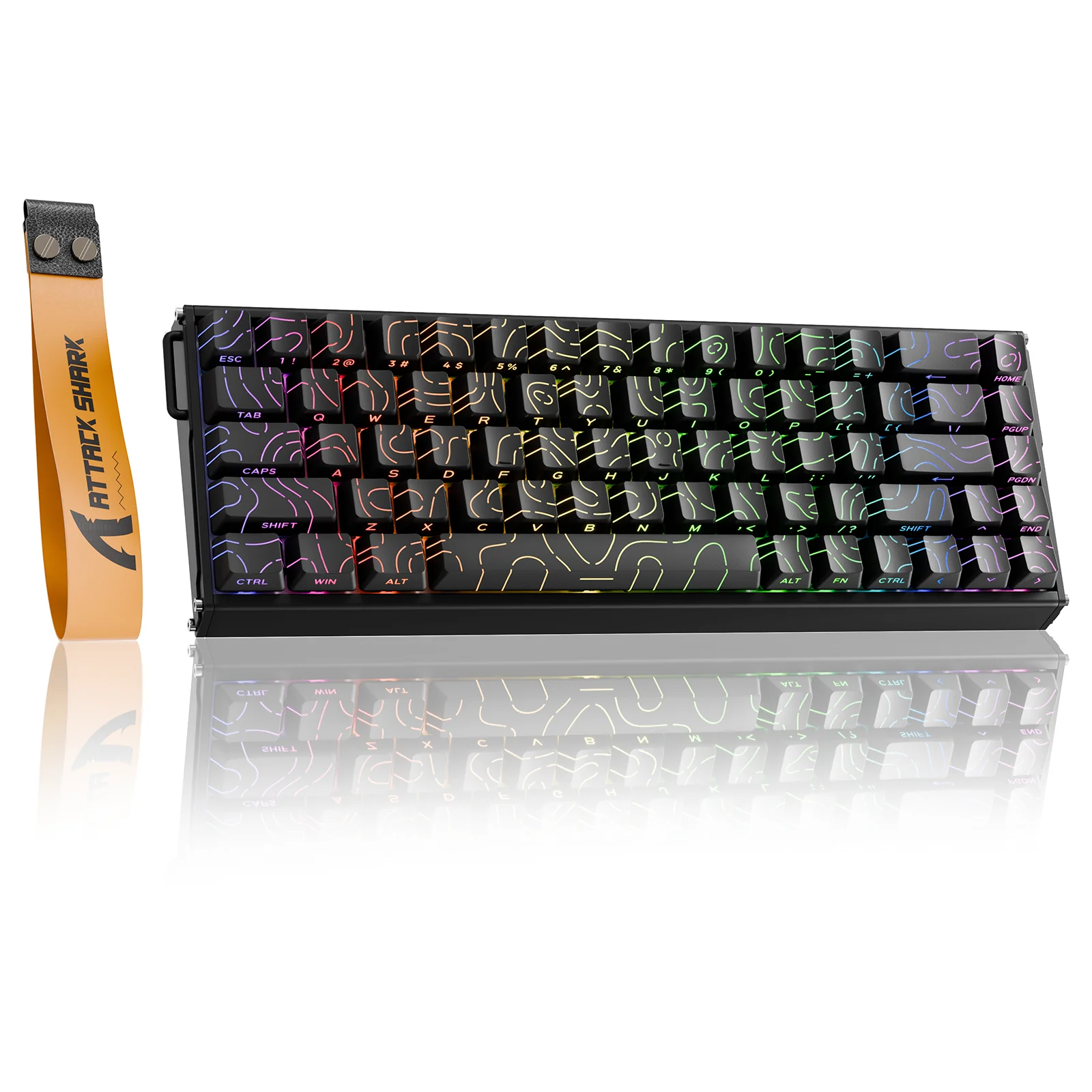 ATTACK SHARK X68MAX HE Rapid Trigger Aluminum Keyboard Magnetic Switch 10 ATTACK SHARK X68MAX HE Rapid Trigger Aluminum Keyboard Magnetic Switch