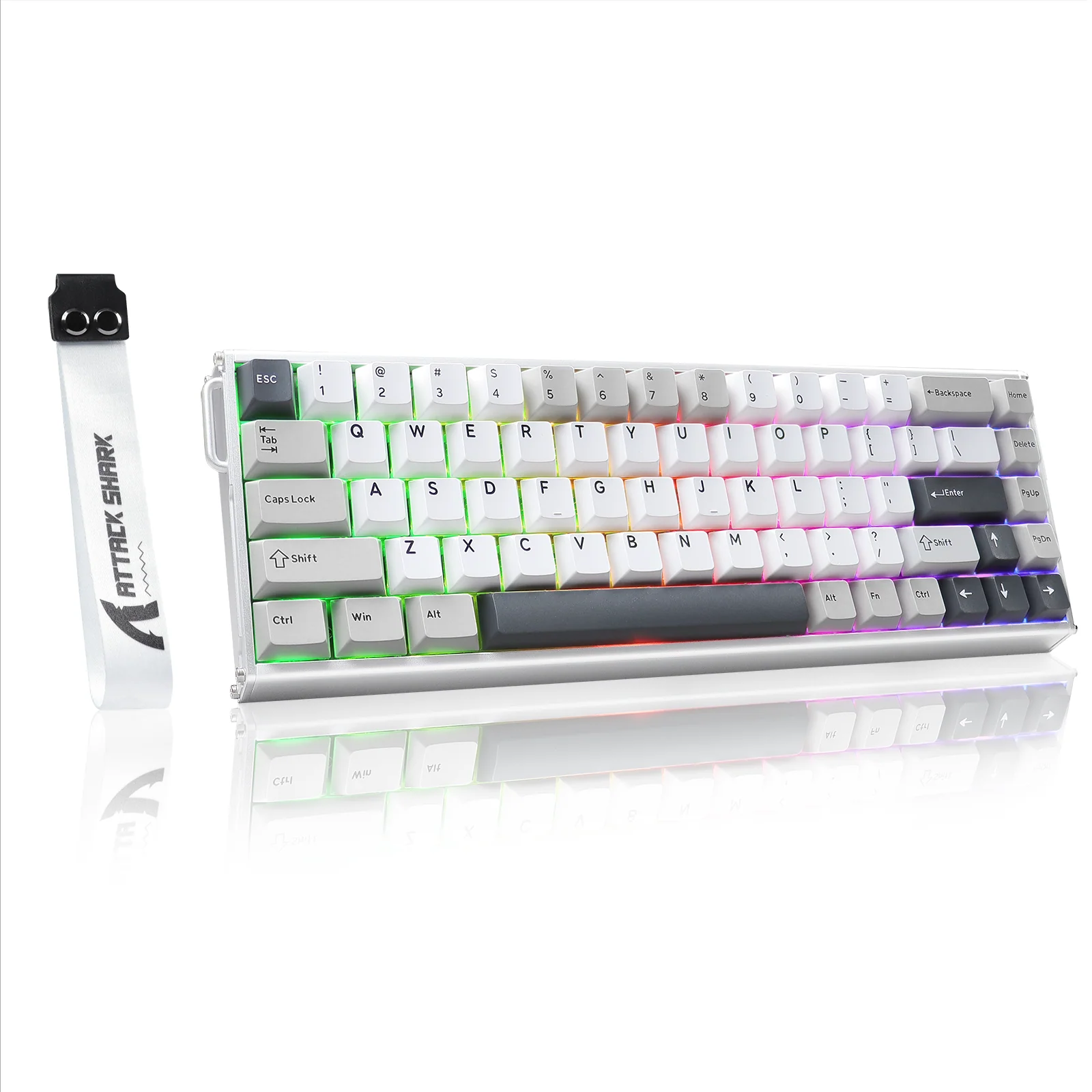ATTACK SHARK X68MAX HE Rapid Trigger Aluminum Keyboard Magnetic Switch 27 ATTACK SHARK X68MAX HE Rapid Trigger Aluminum Keyboard Magnetic Switch