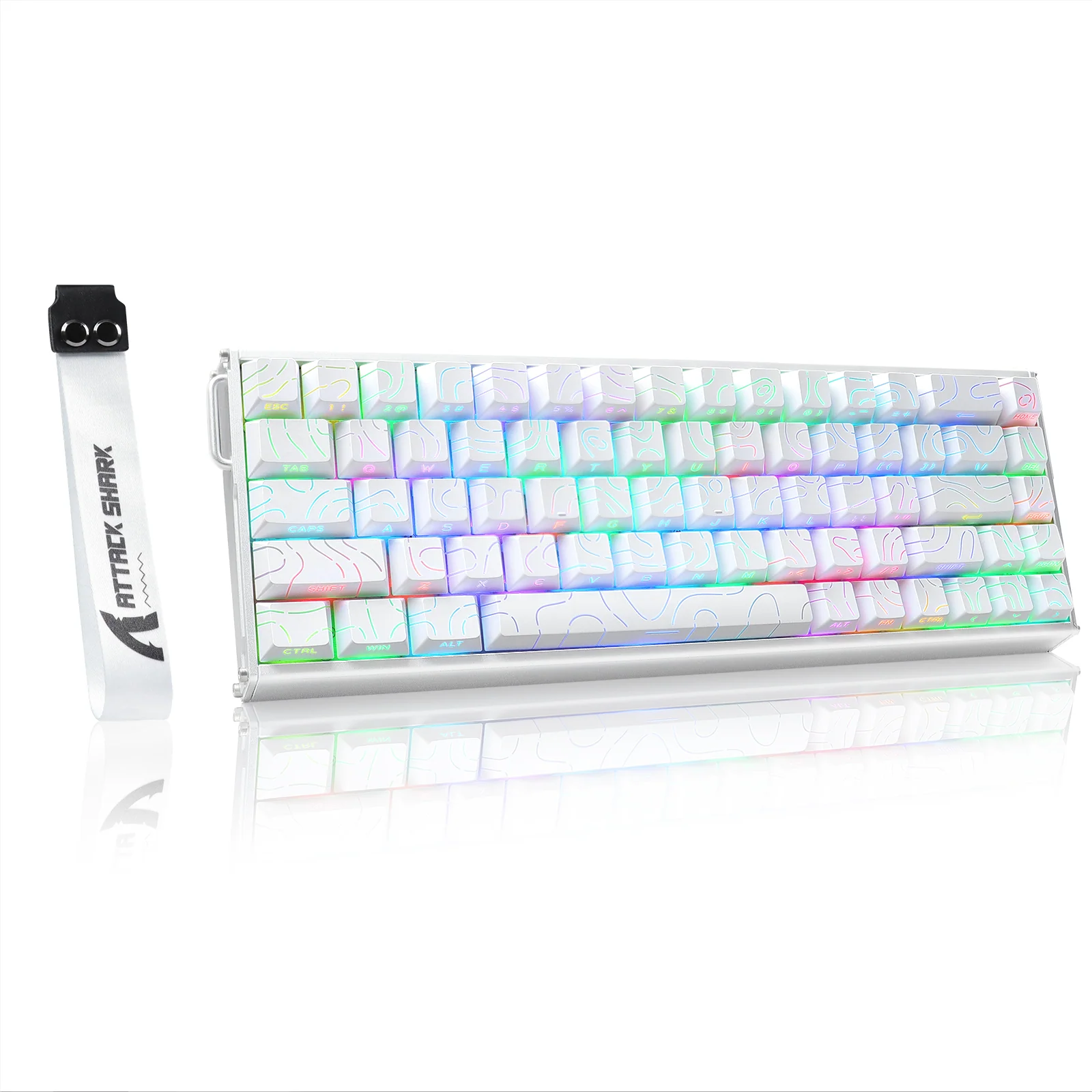 ATTACK SHARK X68MAX HE Rapid Trigger Aluminum Keyboard Magnetic Switch 29 ATTACK SHARK X68MAX HE Rapid Trigger Aluminum Keyboard Magnetic Switch