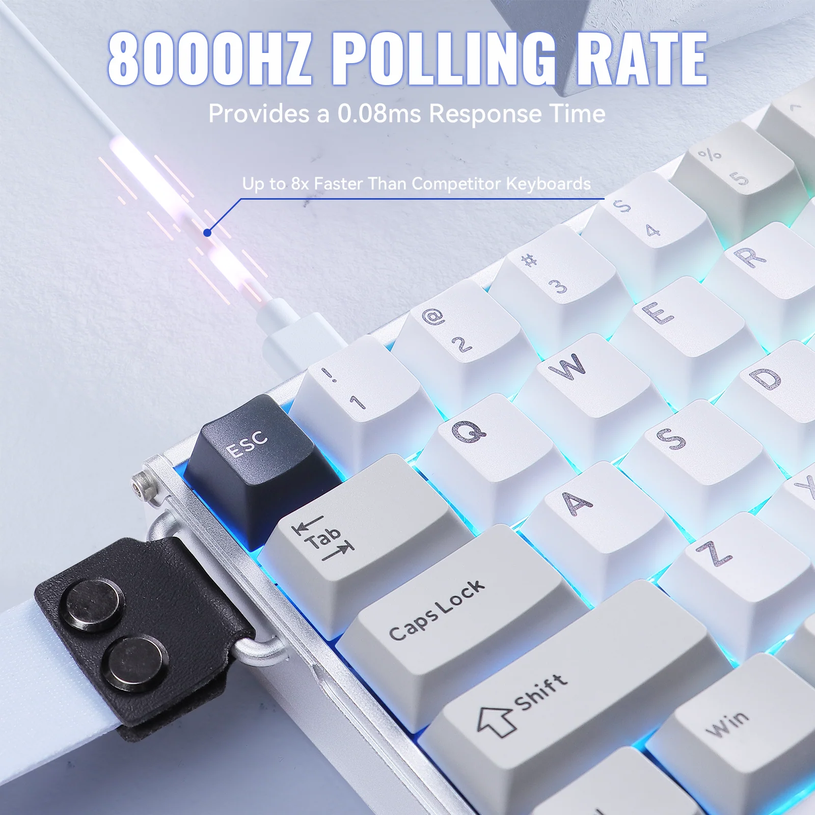ATTACK SHARK X68MAX HE Rapid Trigger Aluminum Keyboard Magnetic Switch 3 ATTACK SHARK X68MAX HE Rapid Trigger Aluminum Keyboard Magnetic Switch