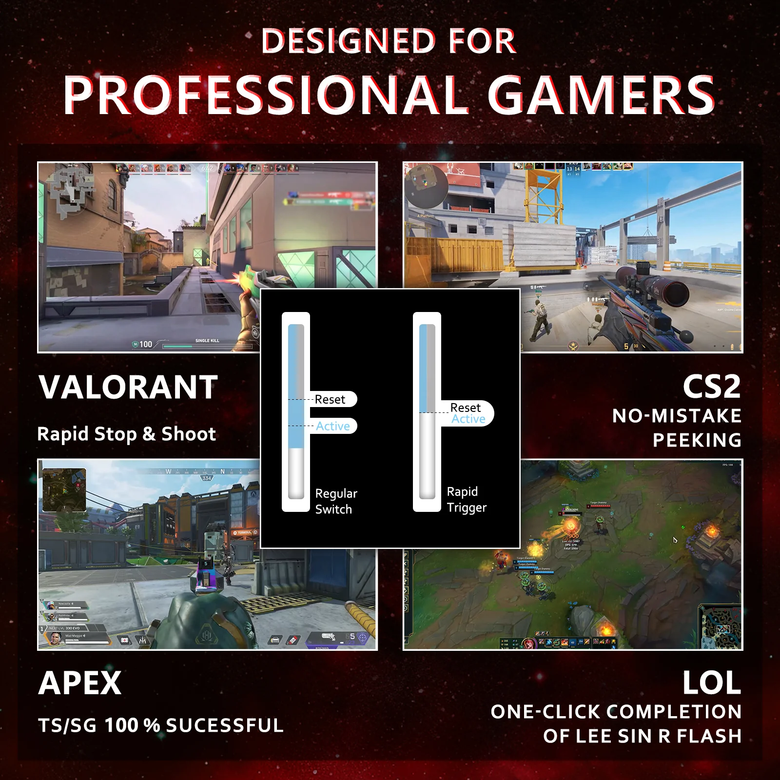 ATTACK SHARK X65 HE Magnetic Switch Rapid Trigger Keyboard 15 ATTACK SHARK X65 HE Magnetic Switch Rapid Trigger Keyboard