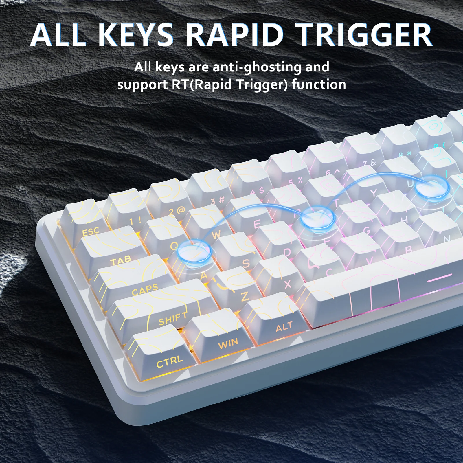 ATTACK SHARK X65 HE Magnetic Switch Rapid Trigger Keyboard 32 ATTACK SHARK X65 HE Magnetic Switch Rapid Trigger Keyboard