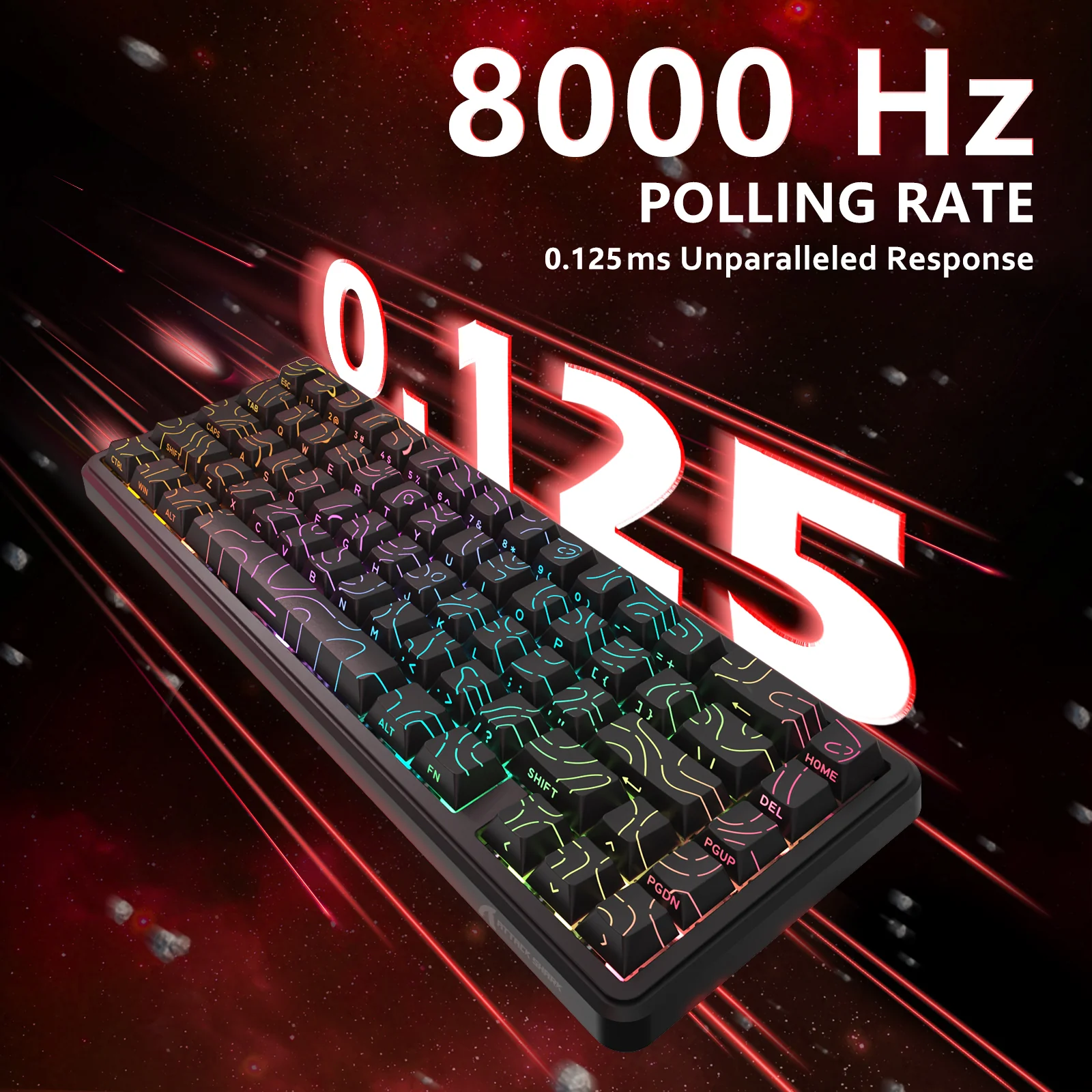 ATTACK SHARK X65 HE Magnetic Switch Rapid Trigger Keyboard 37 ATTACK SHARK X65 HE Magnetic Switch Rapid Trigger Keyboard