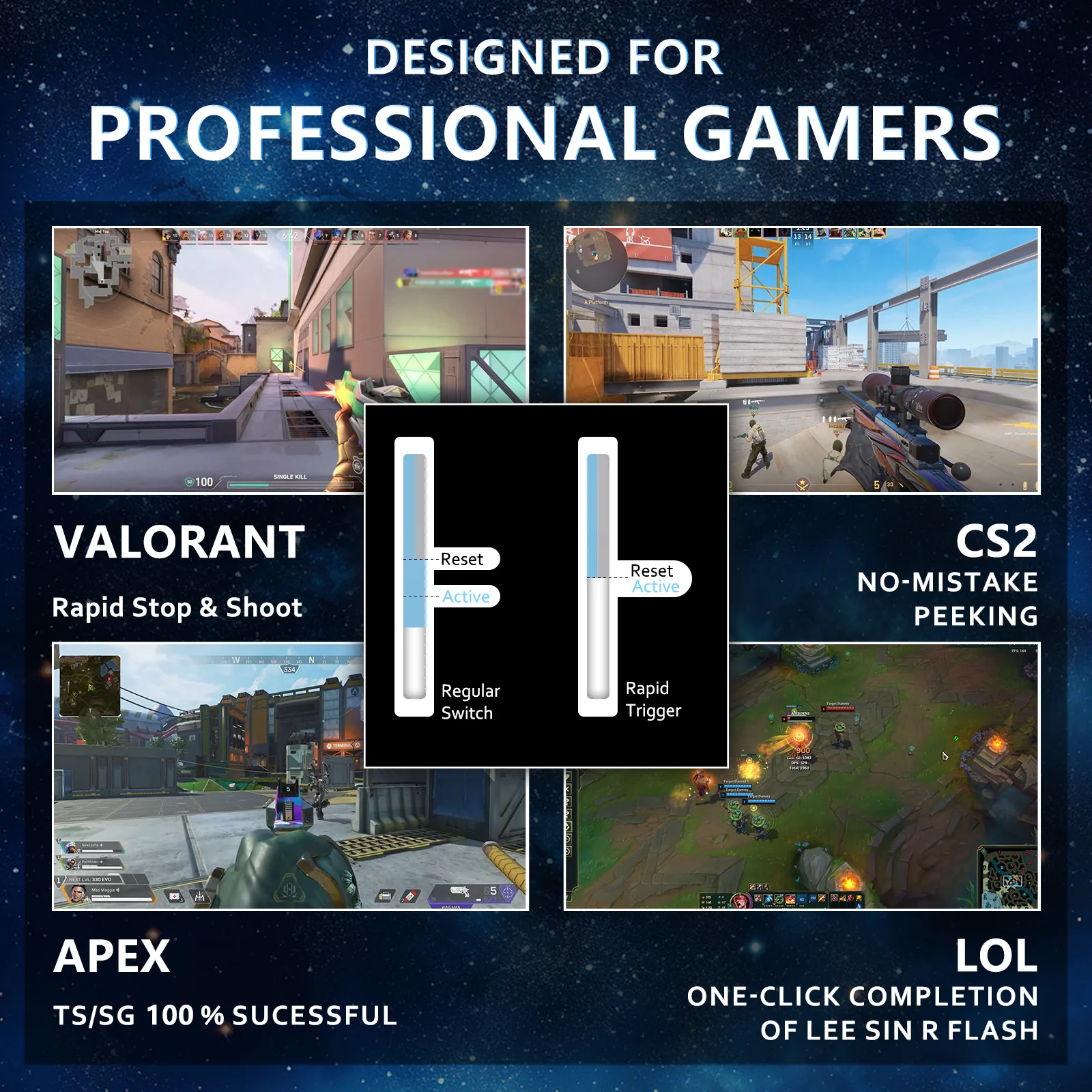 ATTACK SHARK X65 HE Magnetic Switch Rapid Trigger Keyboard 6 ATTACK SHARK X65 HE Magnetic Switch Rapid Trigger Keyboard