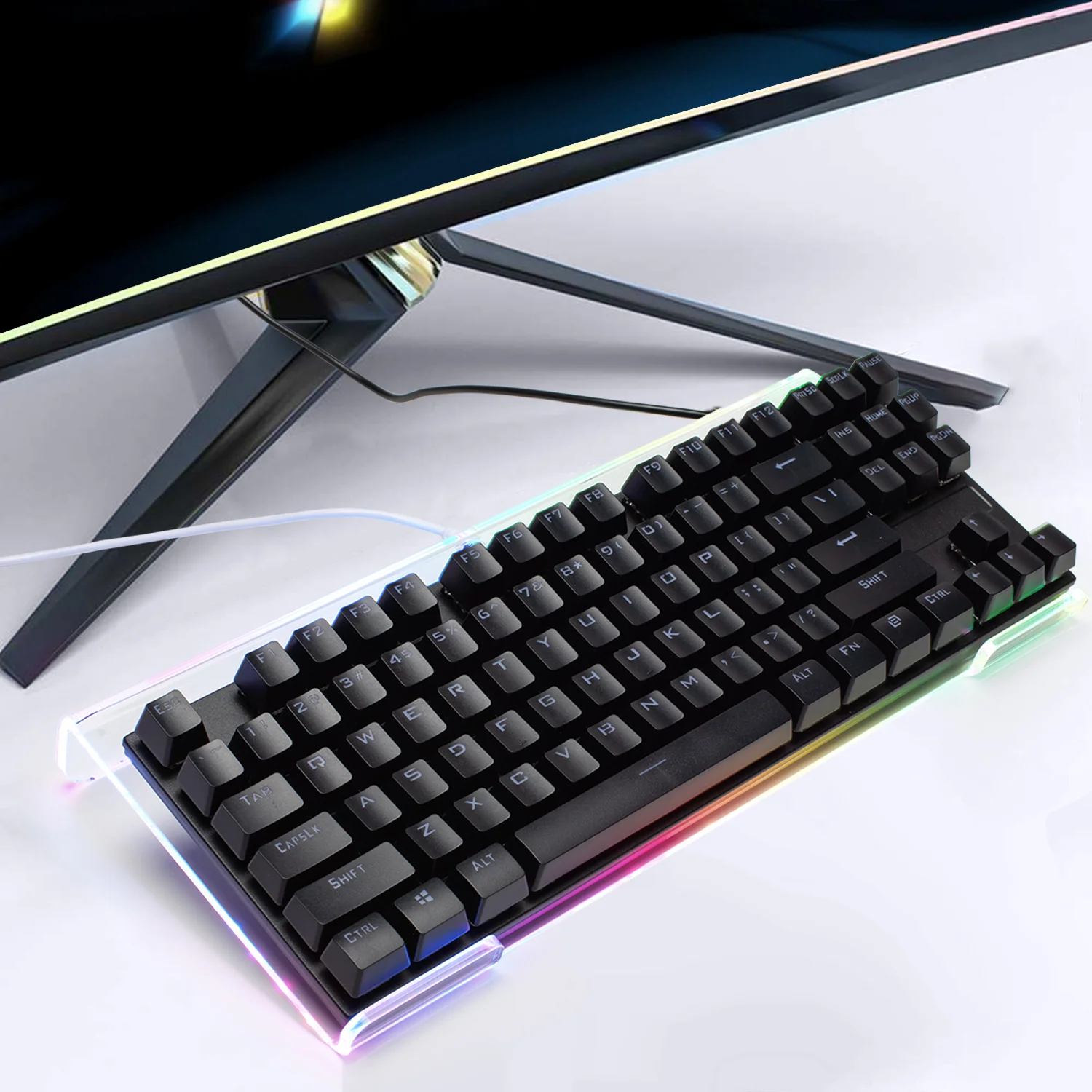 ATTACK SHARK X MAMBASNAKE Ergonomic RGB Keyboard Holder 8 ATTACK SHARK X MAMBASNAKE Ergonomic RGB Keyboard Holder