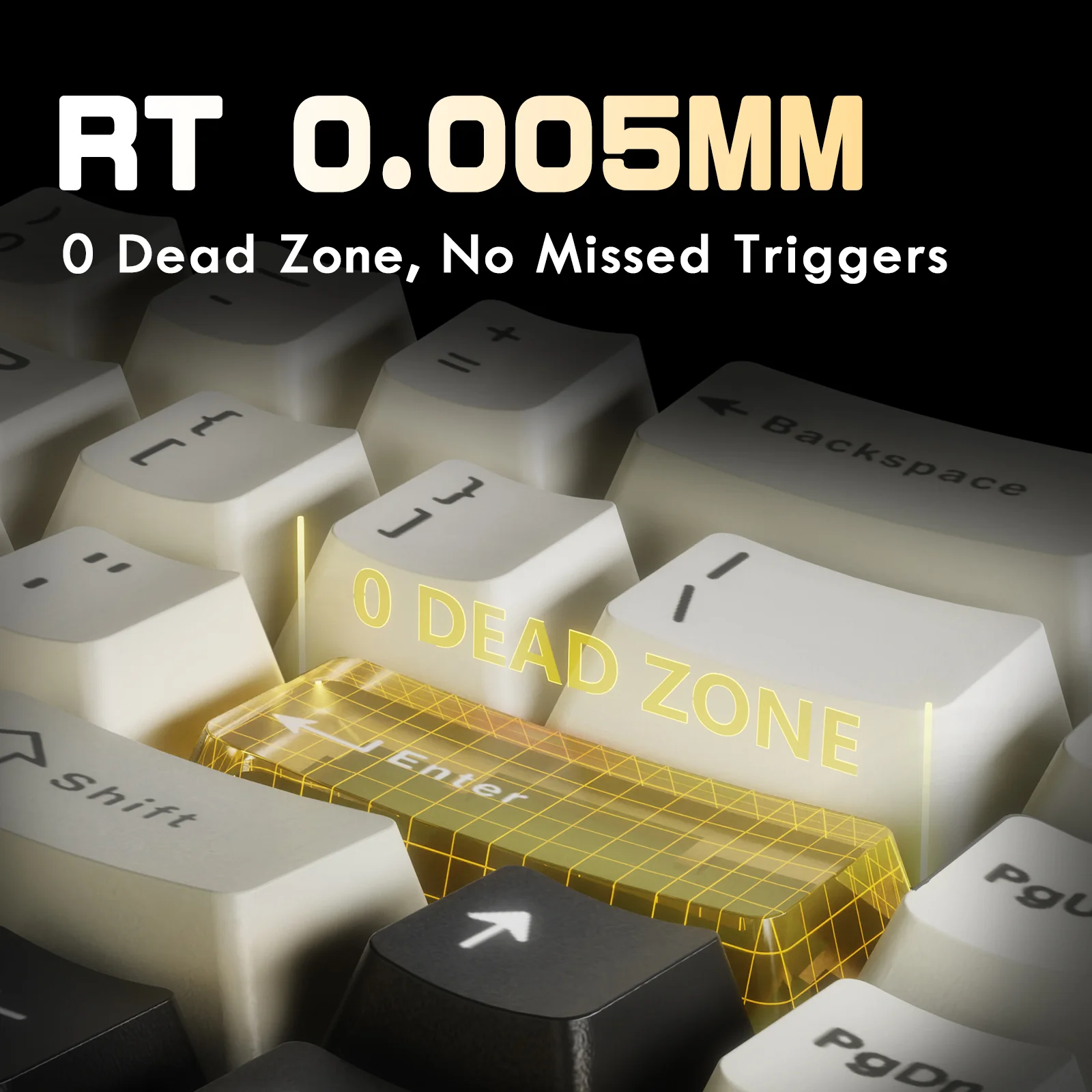 ATTACK SHARK X68MAX HE Rapid Trigger CNC Aluminum Keyboard Magnetic Switch with C01Ultra RGB Coiled Cable