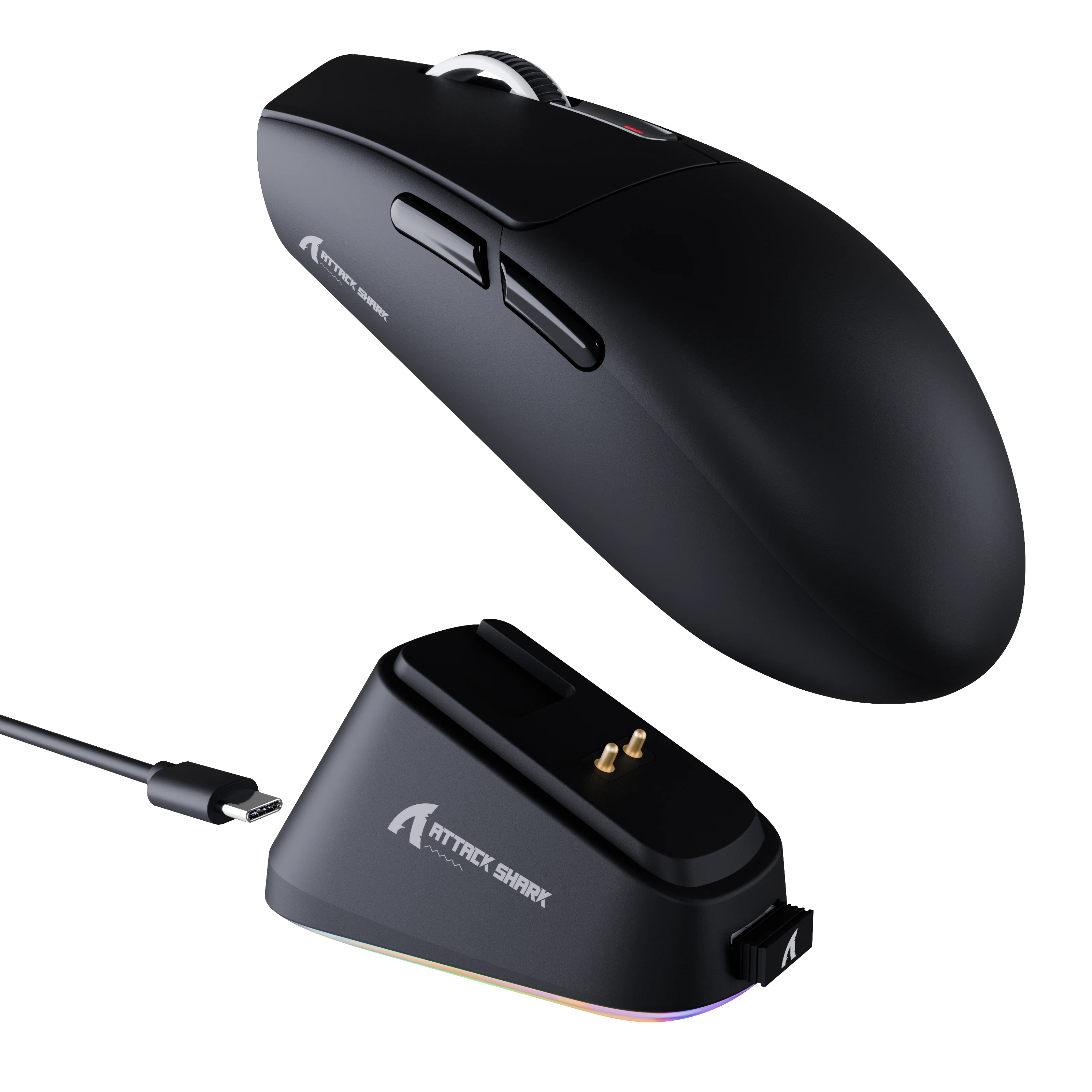 ATTACK SHARK G3PRO Tri-mode Wireless Gaming Mouse with Charge Dock 25000 DPI Ultra Lightweight