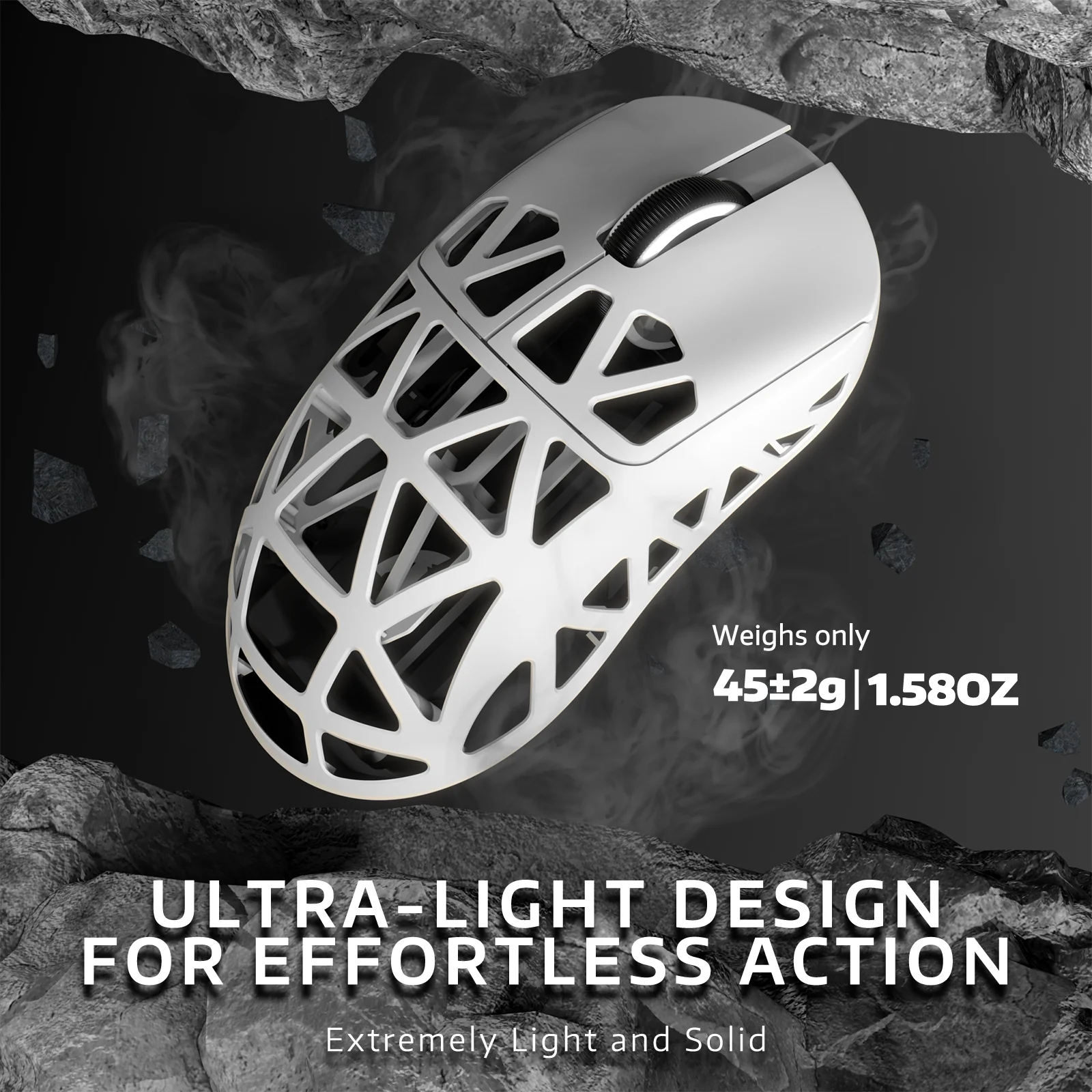 ATTACK SHARK R2PRO Magnesium Alloy PAW3950 Gaming Mouse 8K with Mouse Coiled Cable (Not Include the Charging Dock) 47 ATTACK SHARK R2PRO Magnesium Alloy PAW3950 Gaming Mouse 8K with Mouse Coiled Cable (Not Include the Charging Dock)