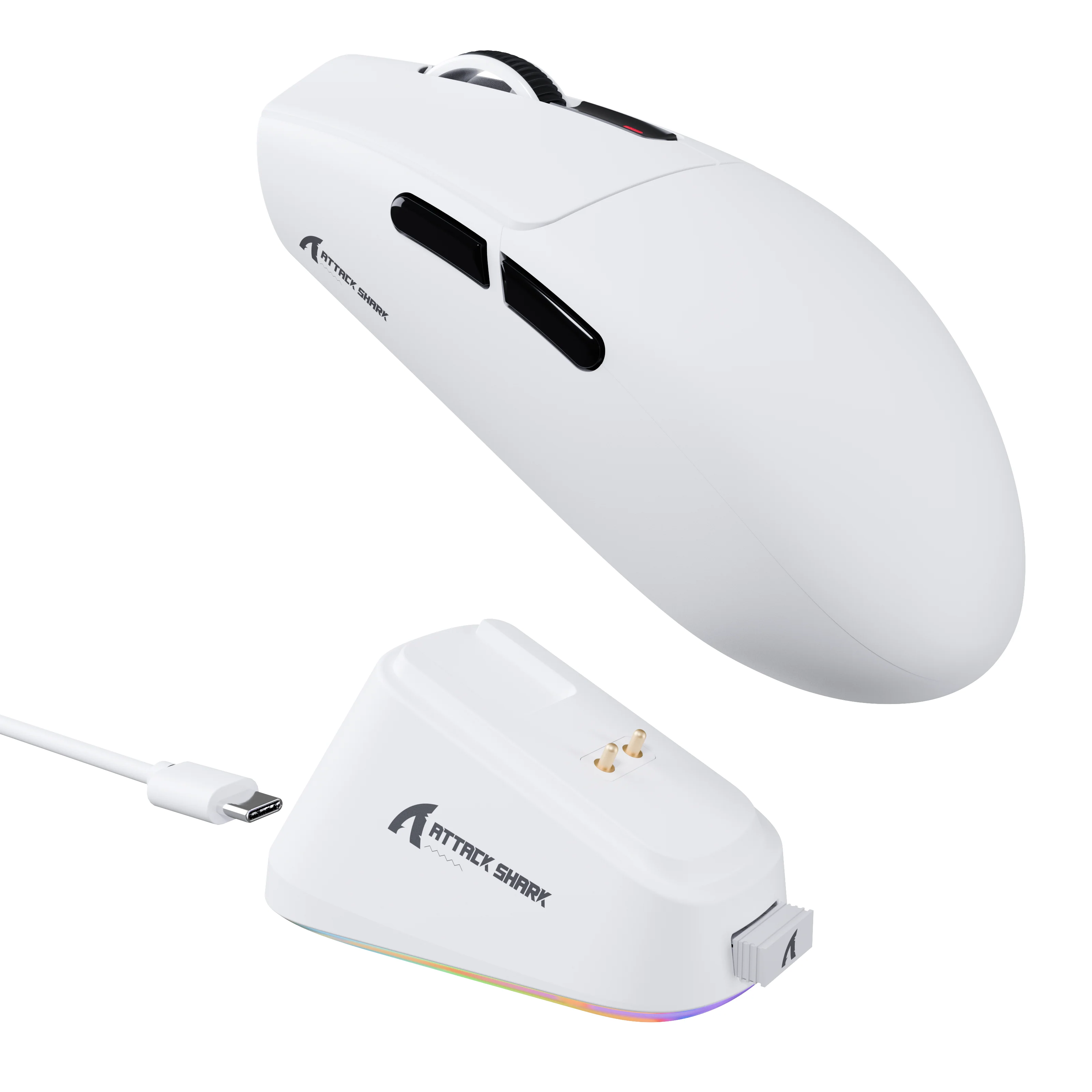 ATTACK SHARK G3PRO Tri-mode Wireless Gaming Mouse with Charge Dock 25000 DPI Ultra Lightweight 9 ATTACK SHARK G3PRO Tri-mode Wireless Gaming Mouse with Charge Dock 25000 DPI Ultra Lightweight